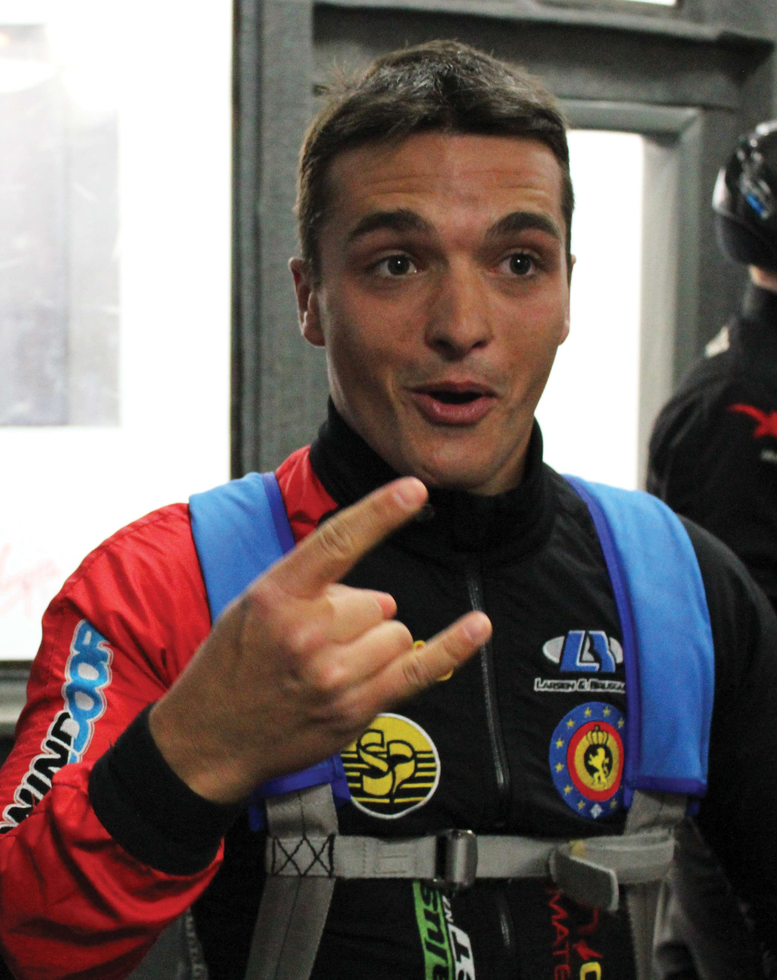 Hayabusa's Denis Praet after the VR experience!