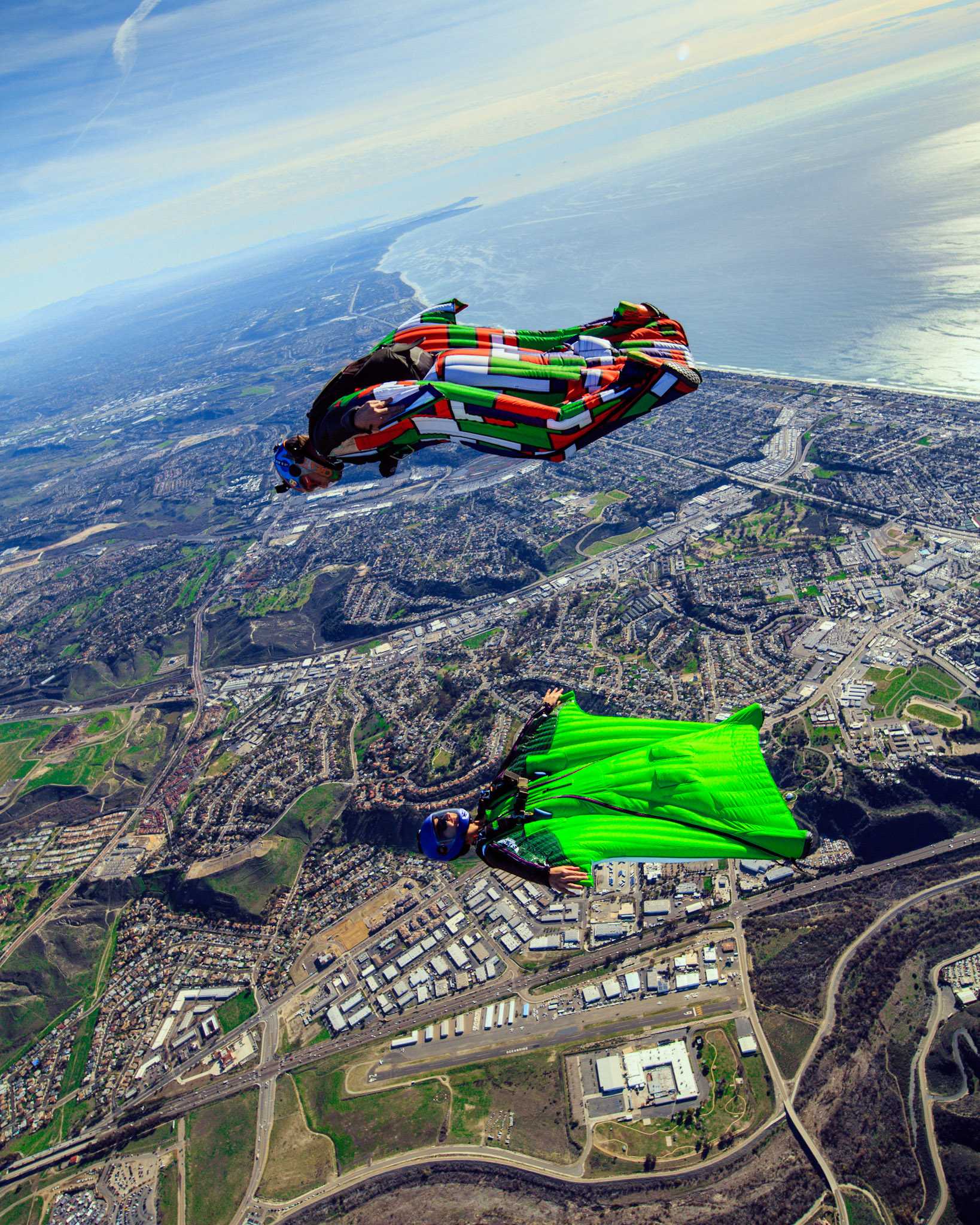 Val backflying with Scotty-Bob