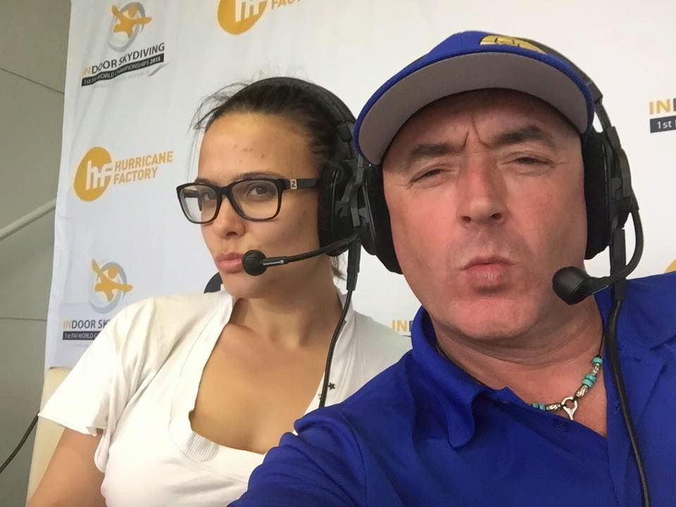 Domi Kiger and Regan Tetlow, 24-hour commentators