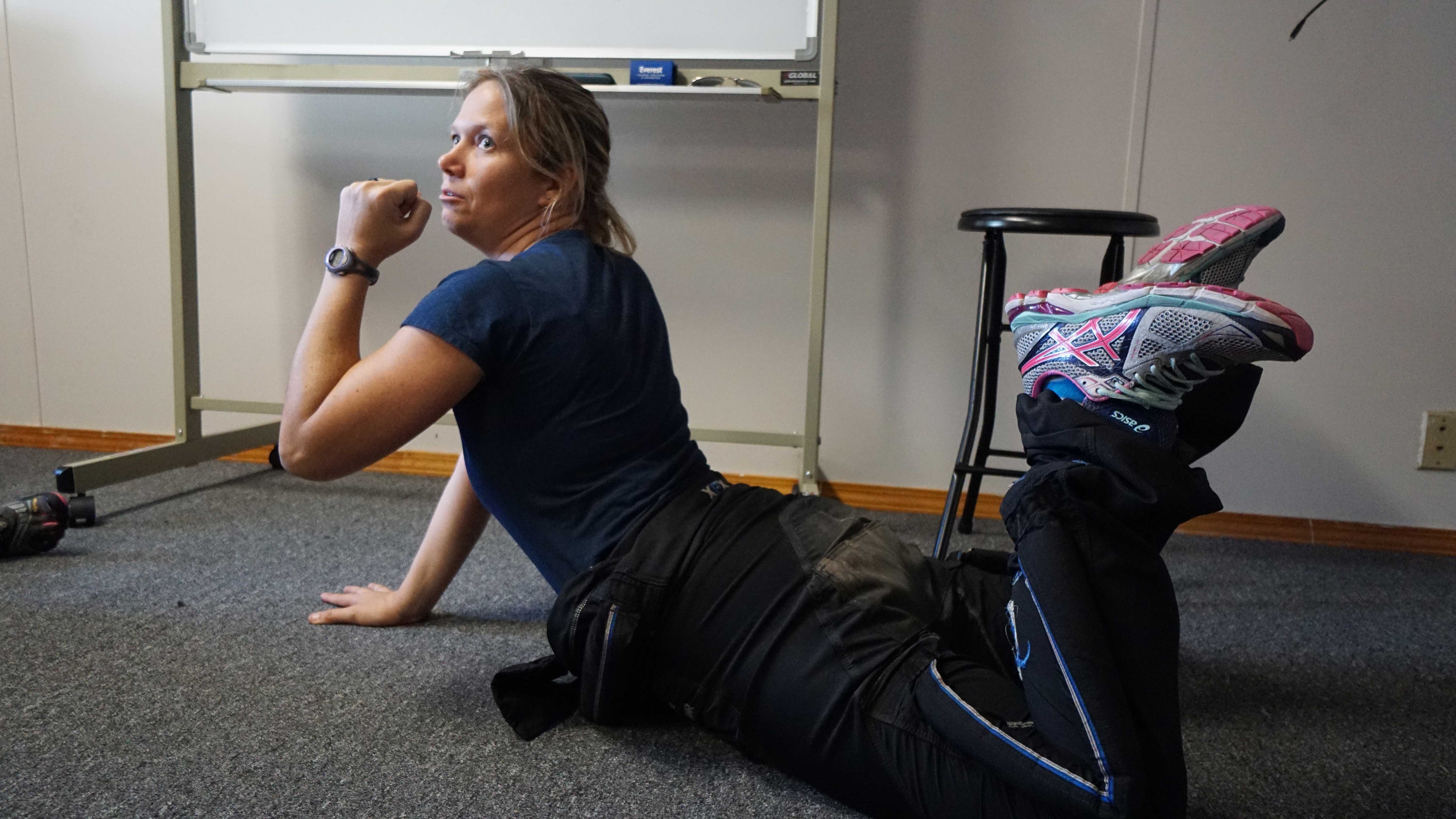 JaNette Lefkowitz in seminar mode