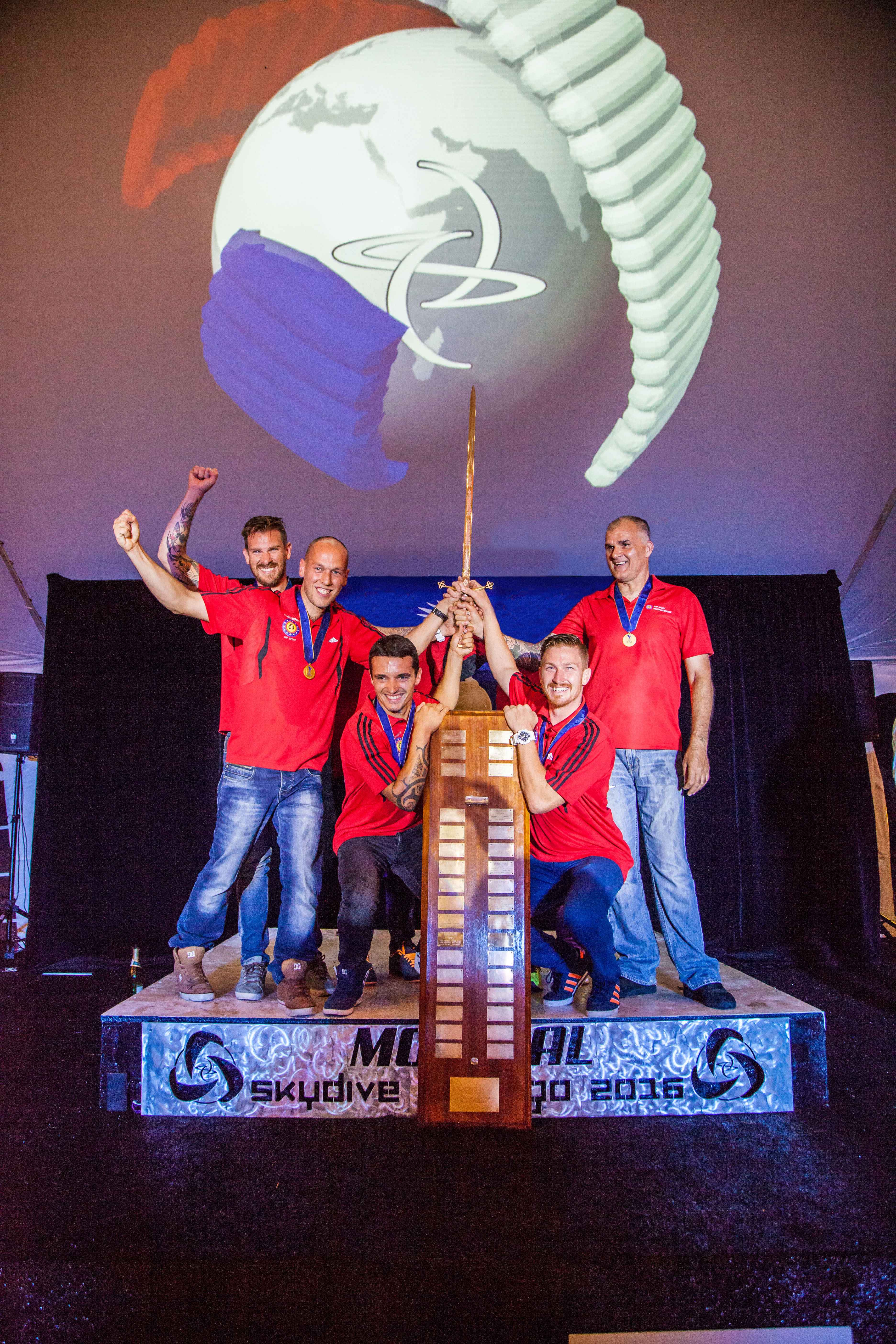 HayaBusa winning the 2016 World Championships, Skydive Chicago.