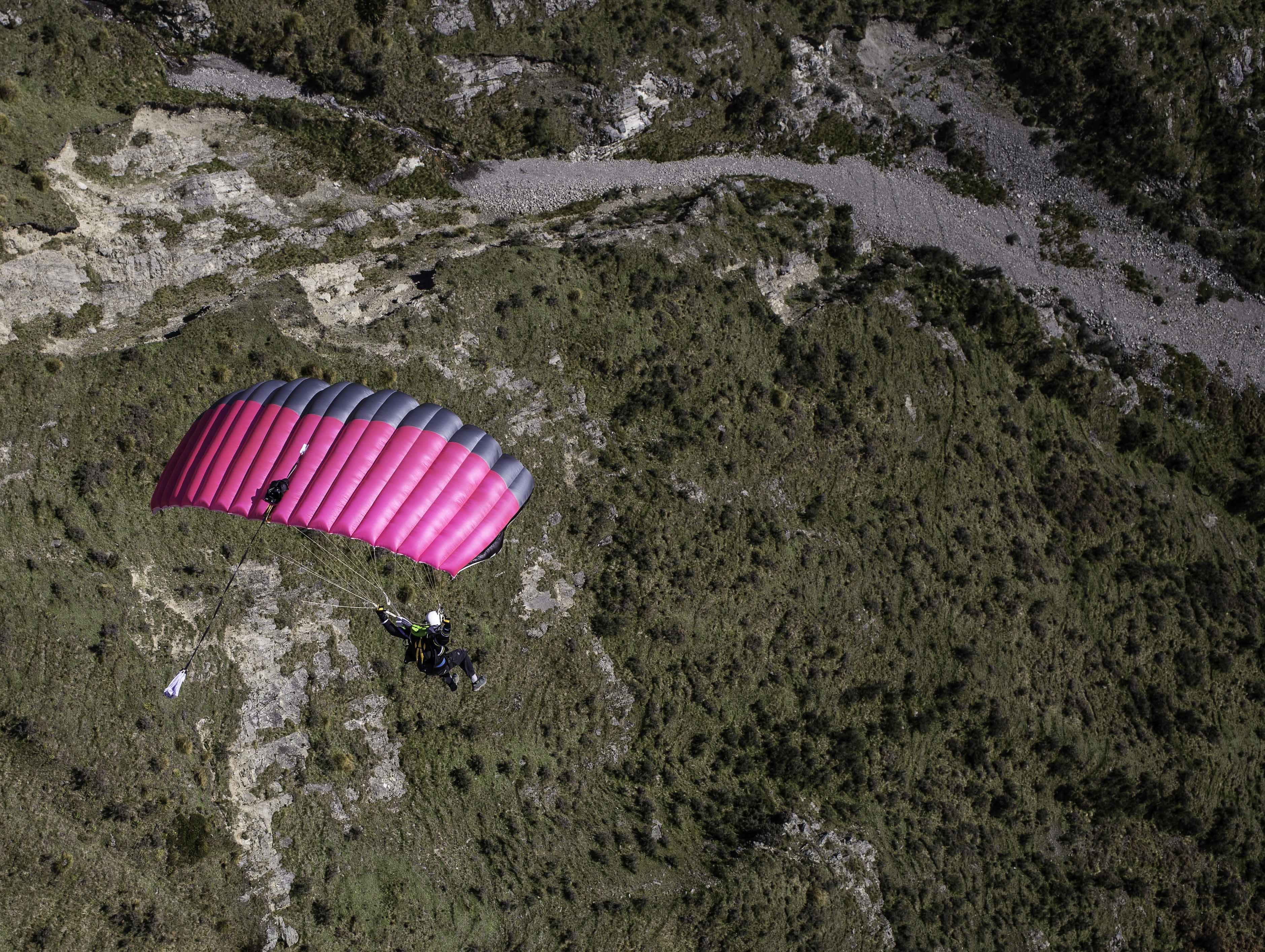 Mountain flying over Mt Hutt