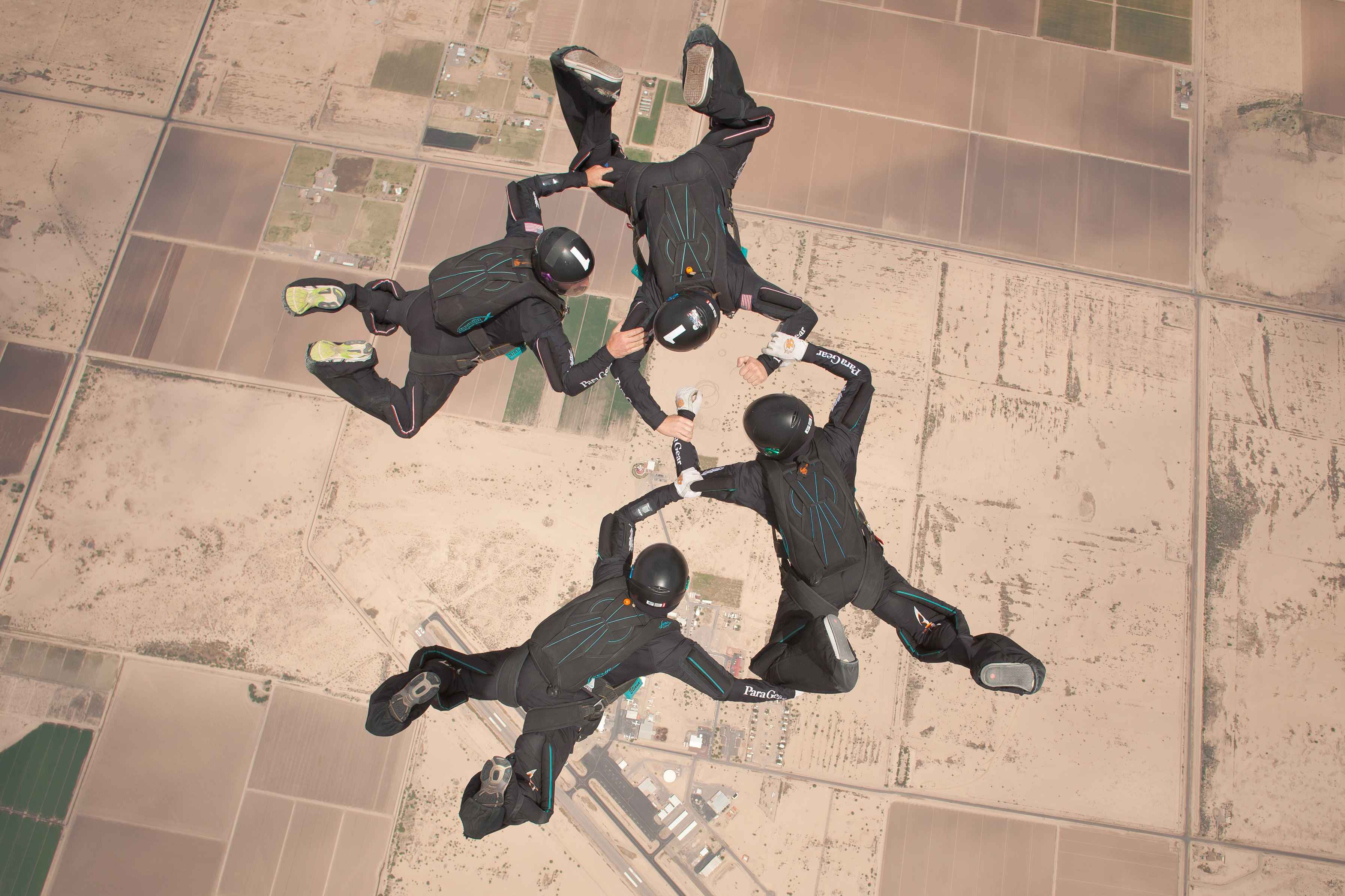 Airspeed over Skydive Arizona