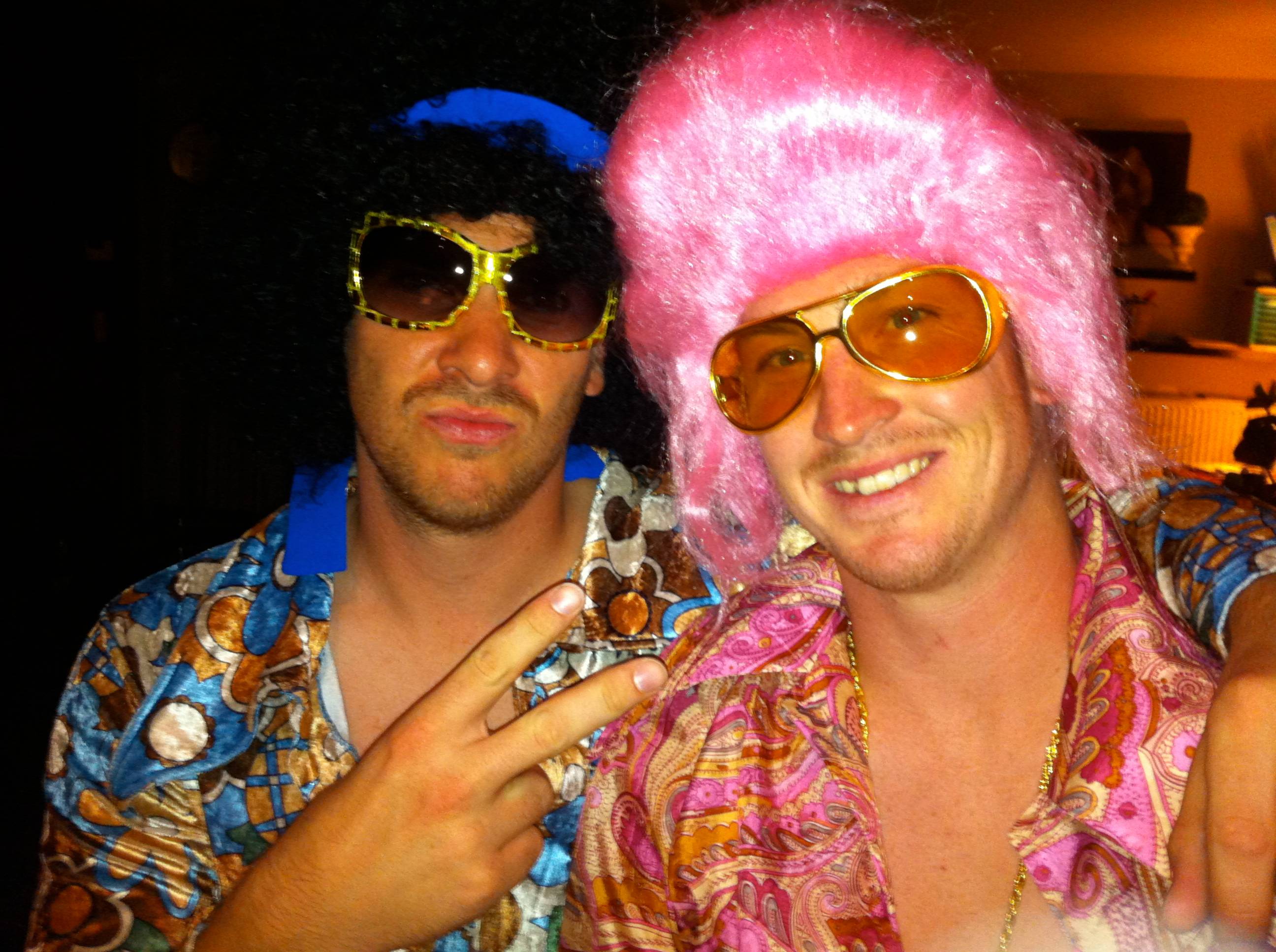 Dave and Andy – Having fun takes the pressure off between the competitions