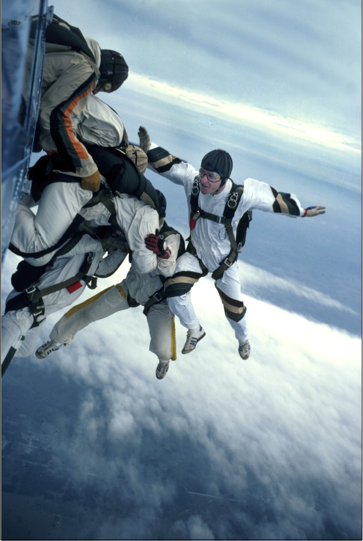 DC3 exit over Z-Hills, Symbiosis, 1980