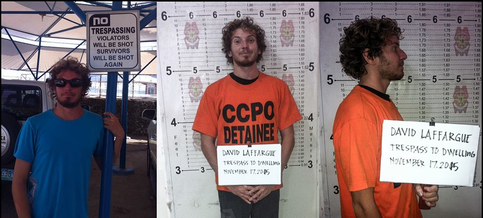 Arrested for BASE jumping