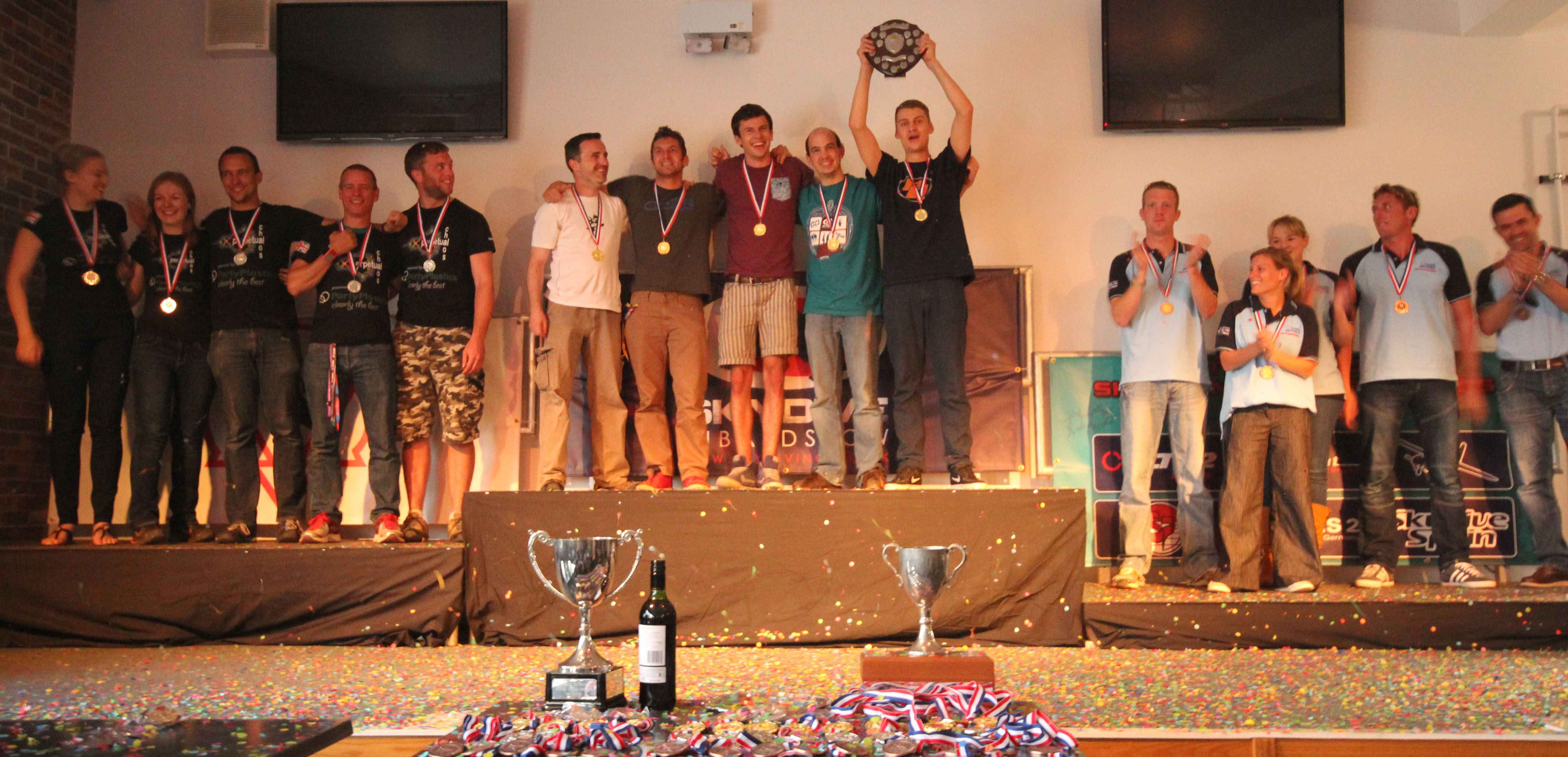 Rookie podium
