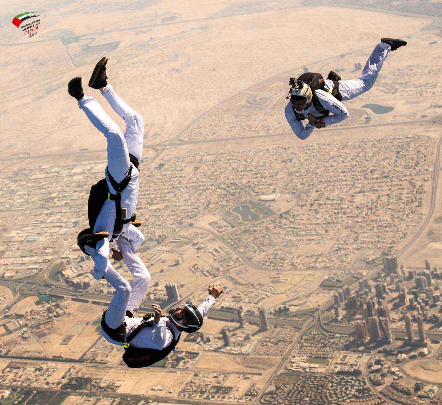 The talented Russian freeflyers