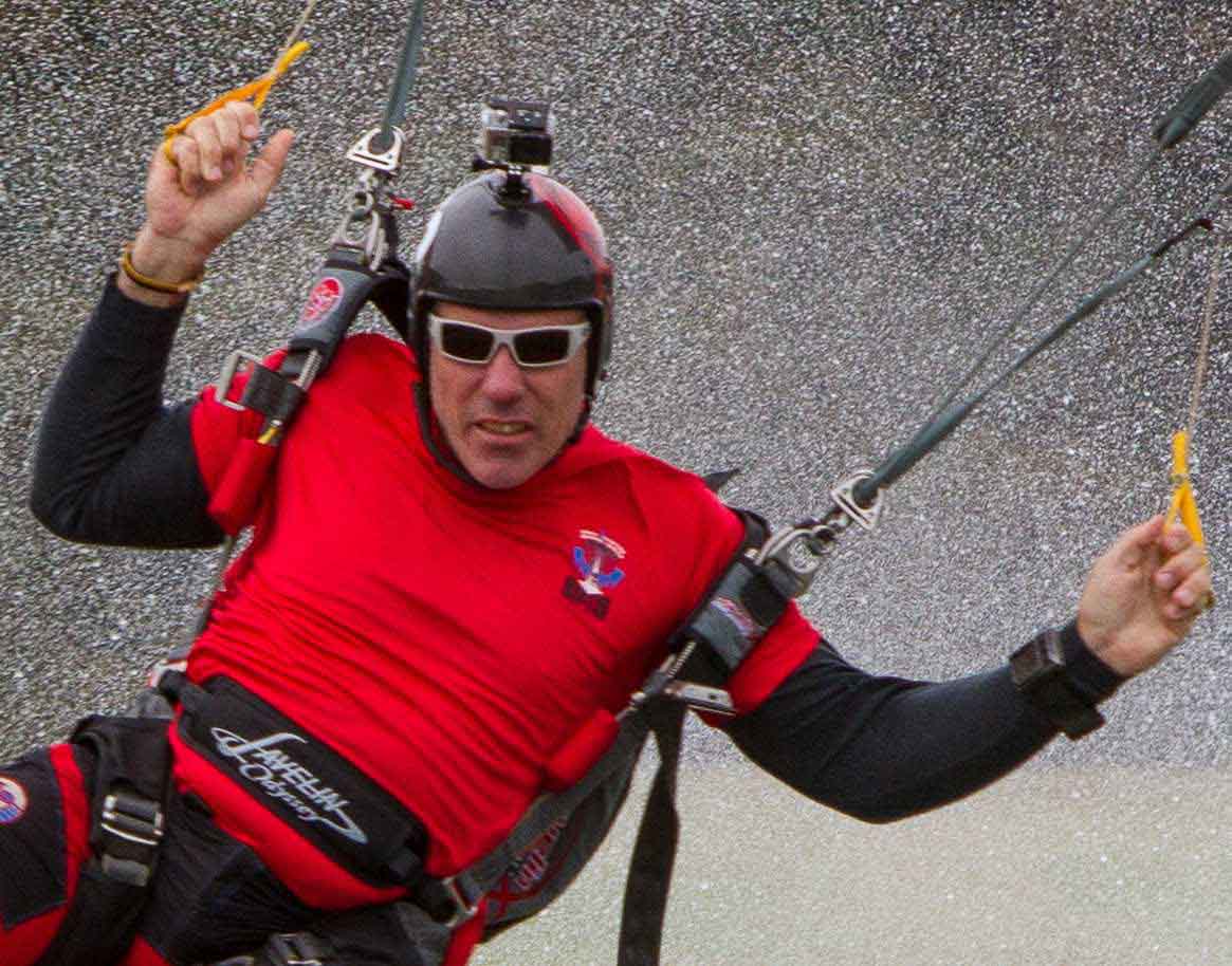 John Nolan using the CP Belly Band