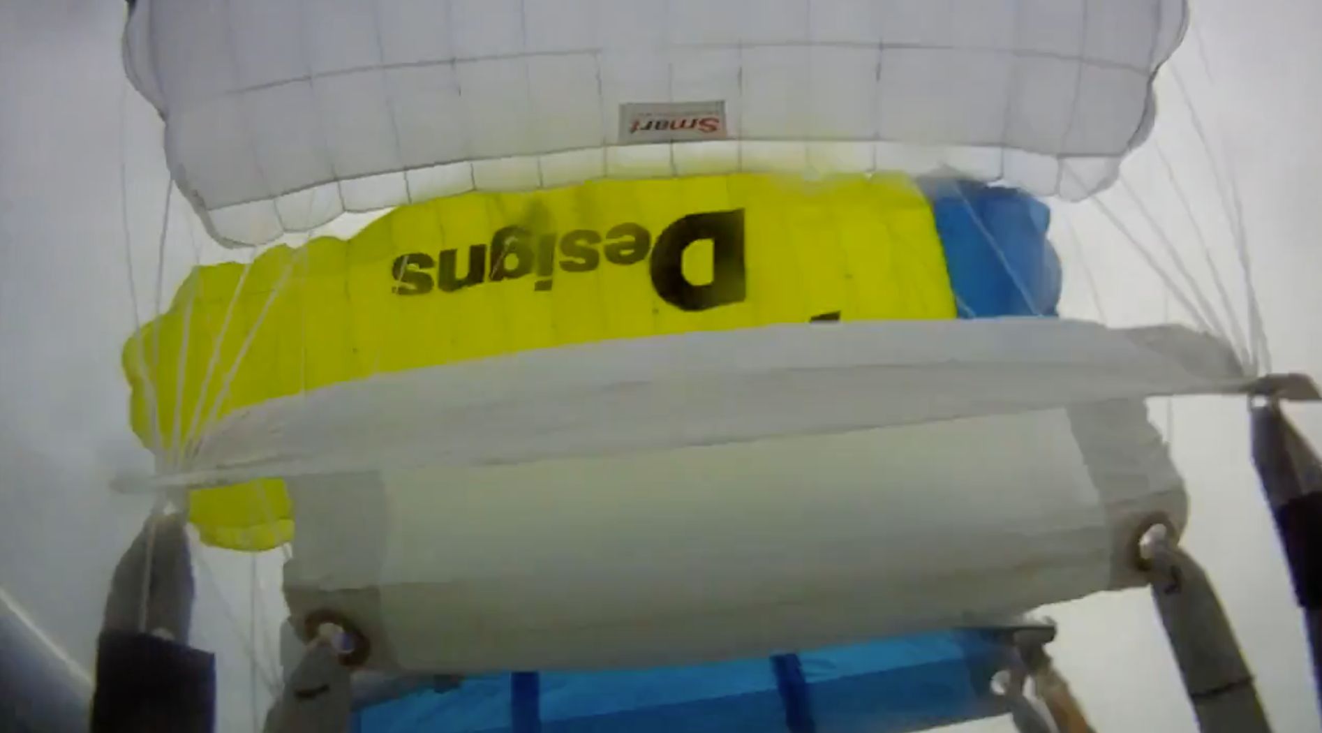 Two canopies out