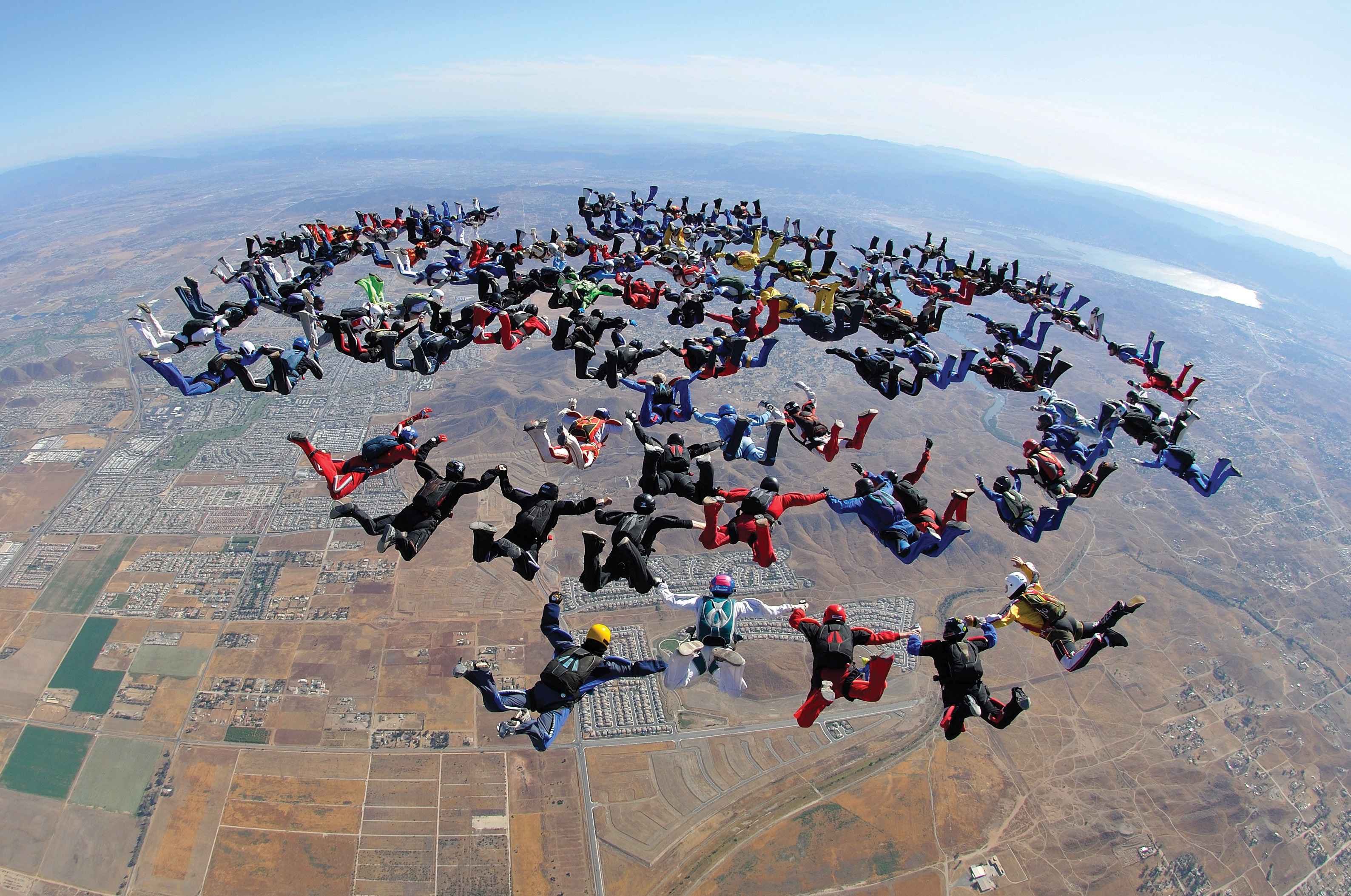 Men's 125-way world record, 2009