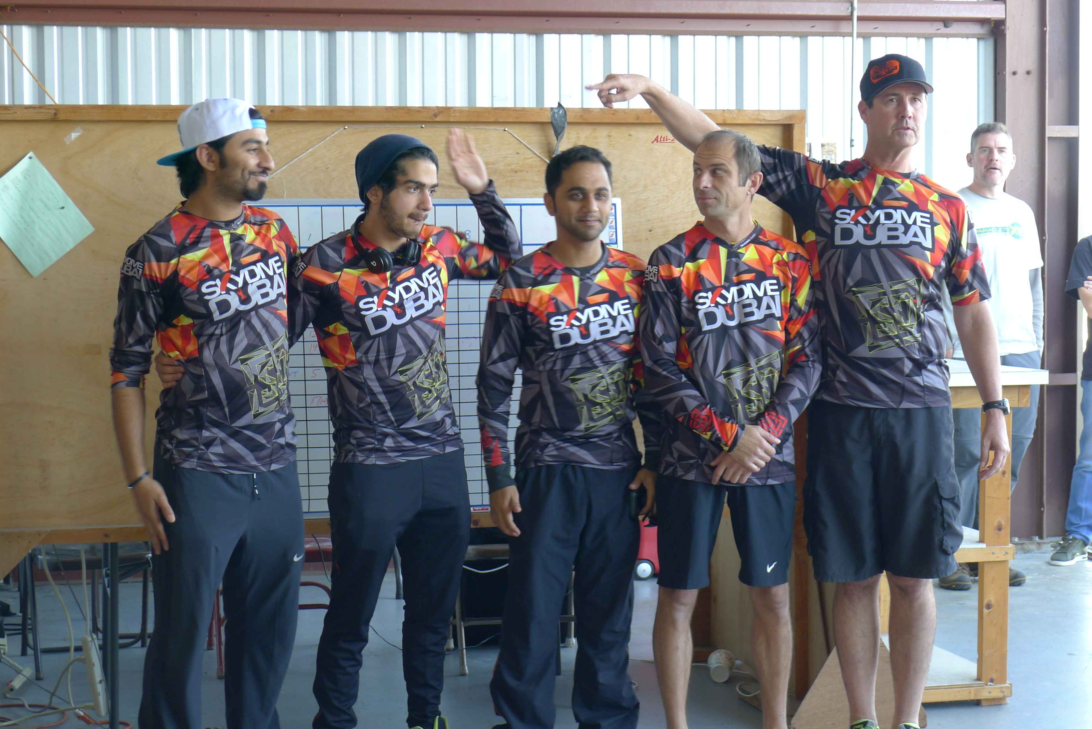 Dubai Asaar Gold – Craig pointing to the new guys with 300 jumps (and a 14.3 average!)