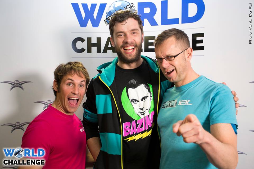 Adam Mattacola, Håvard Flaat (2WD judges), Ged Parker (Bodyflight)
