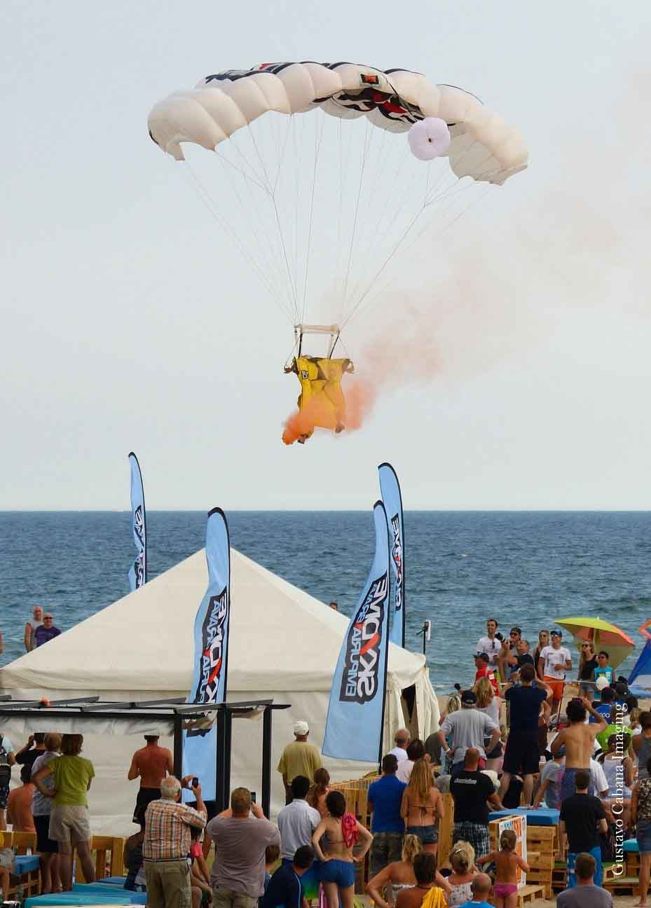 Fred Fugen, Soul Flyer in his wingsuit