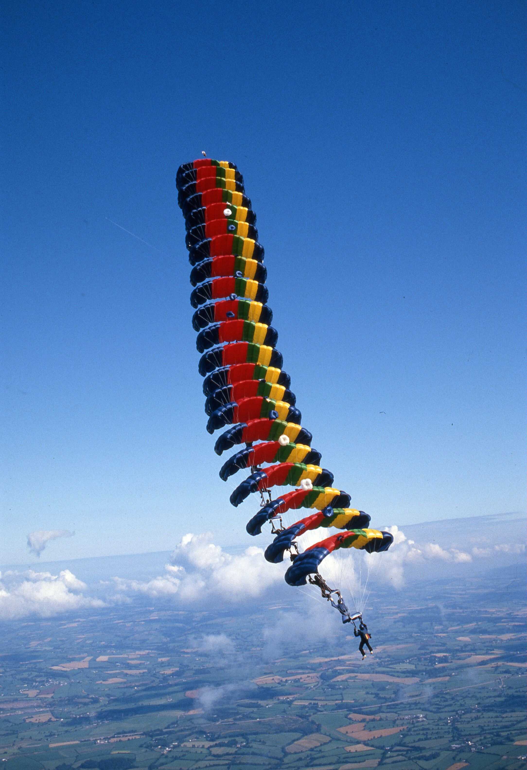 World Record Canopy Stack