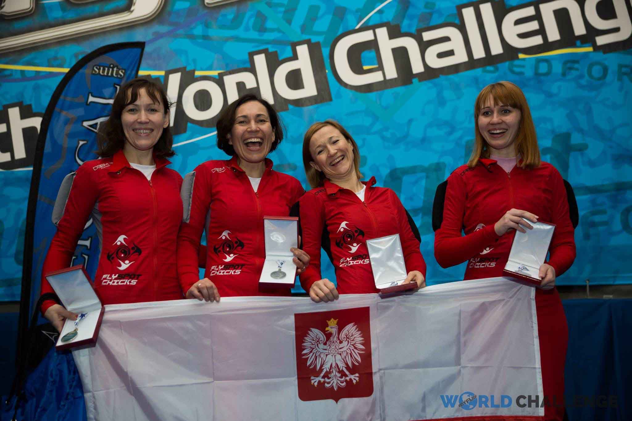 Fly Spot Chicks win silver in AA 4-way