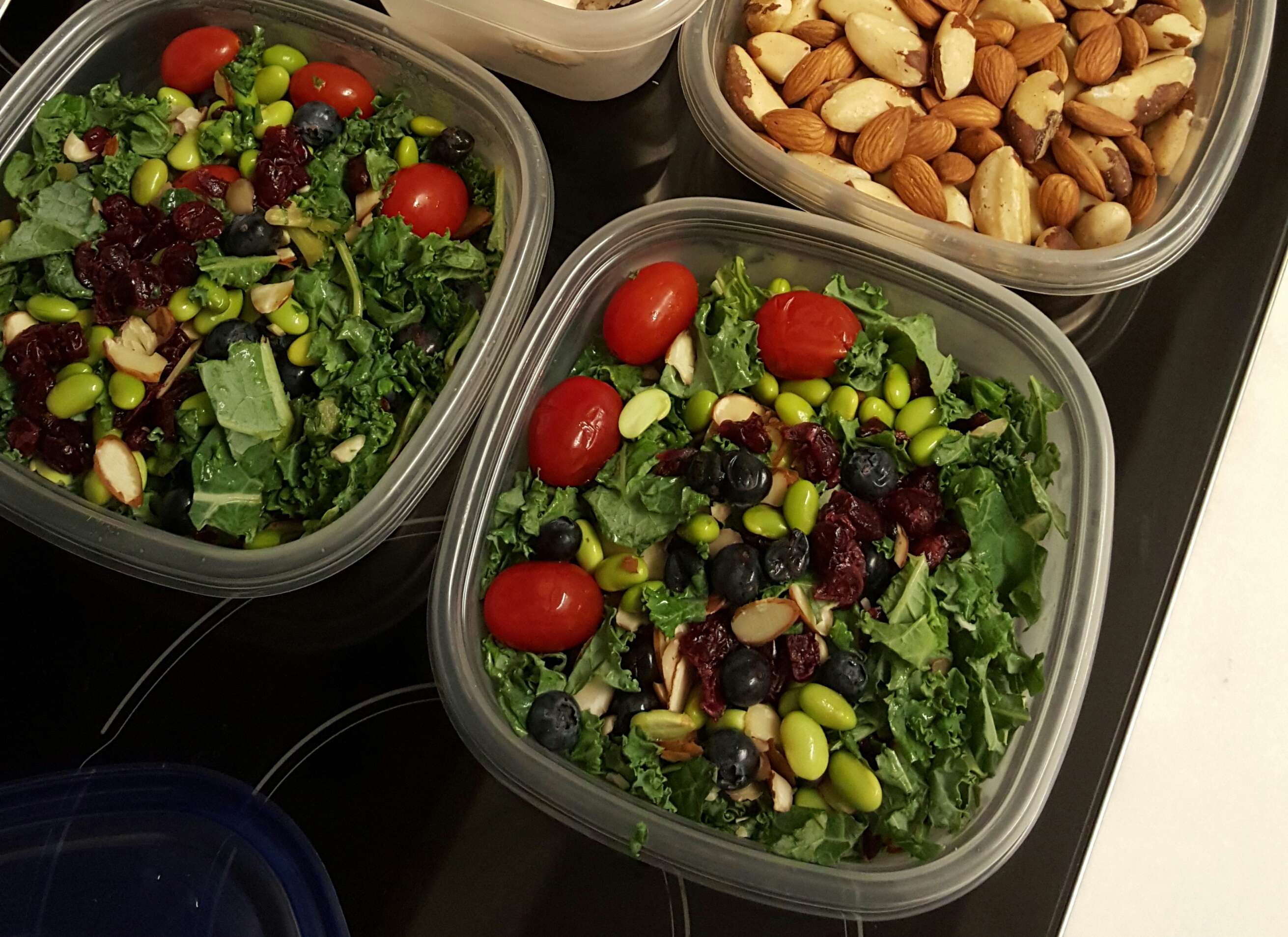Take healthy snacks to ensure you're getting enough fuel