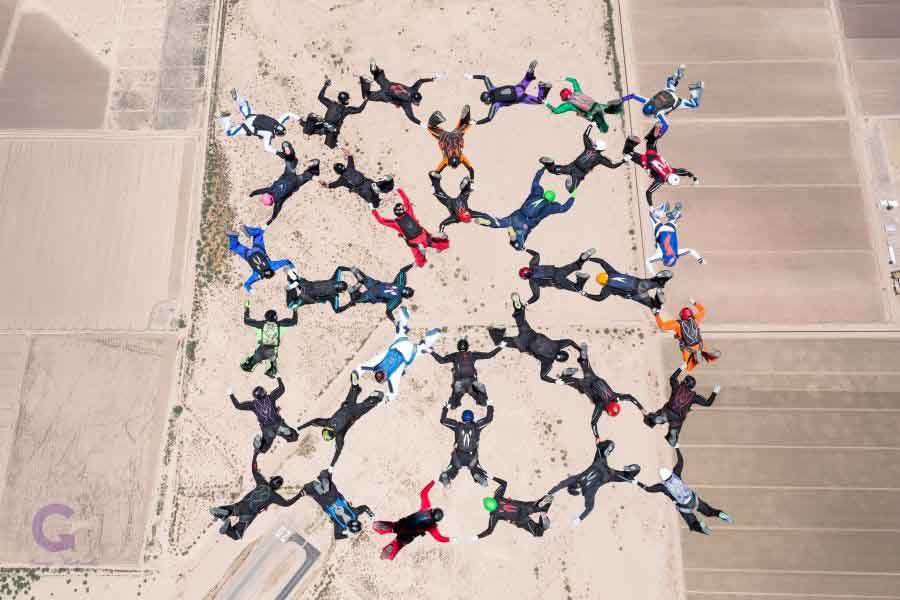 36-way group with Niklas Hemlin (base group for the Phoenix Flower

