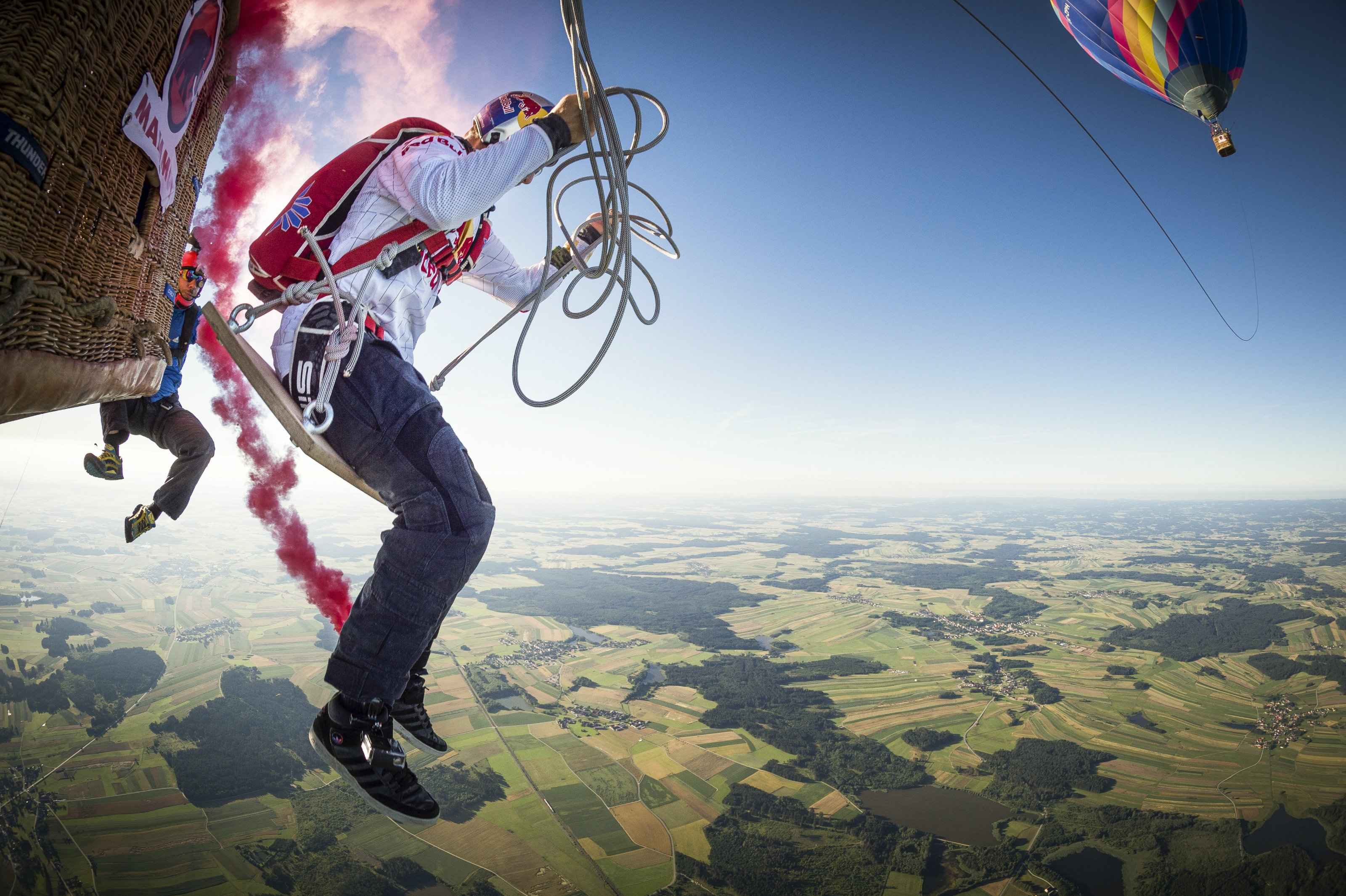 Georg Lettner going for a rdie