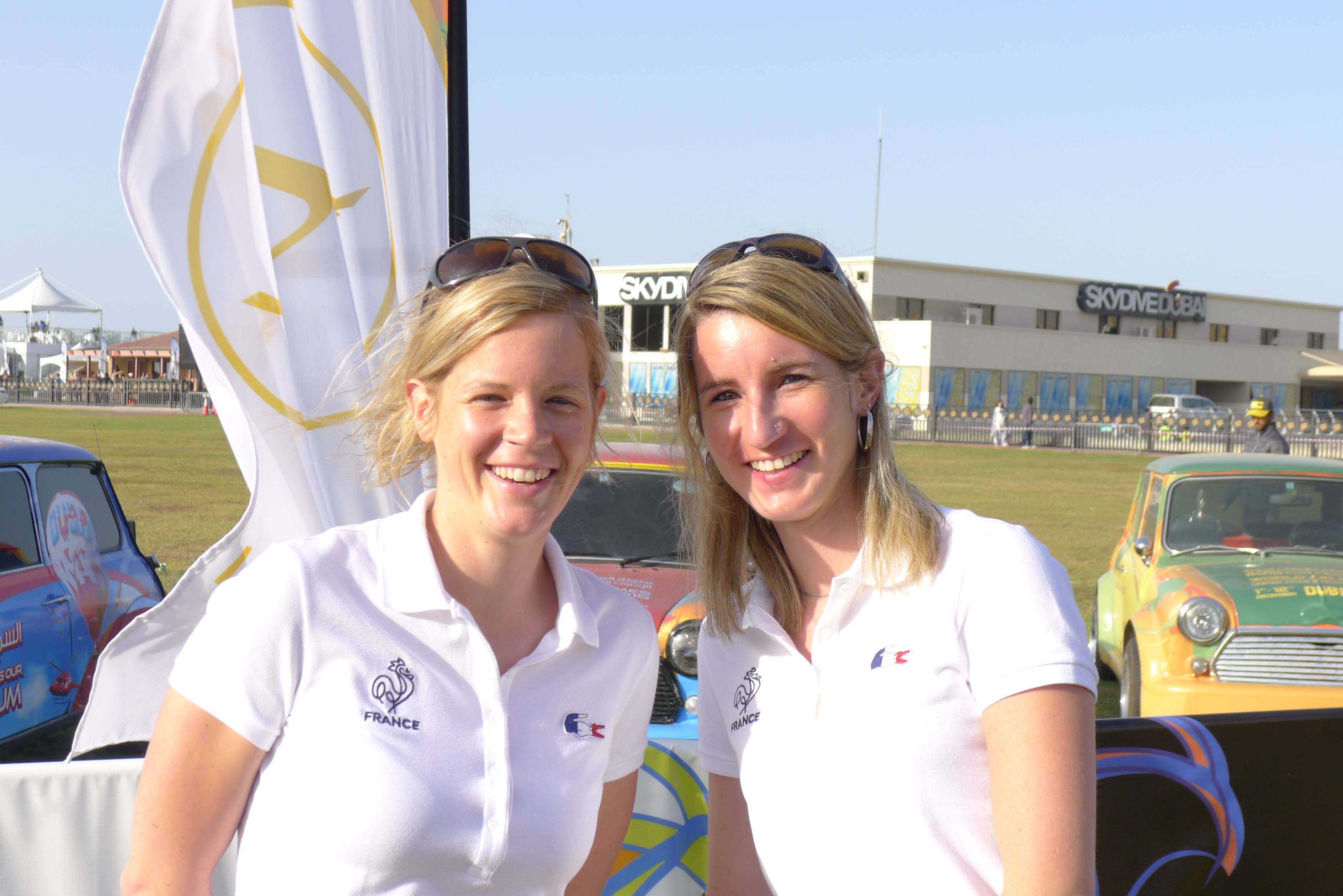 Charline Delay and Cindy Collot, World CF Champions