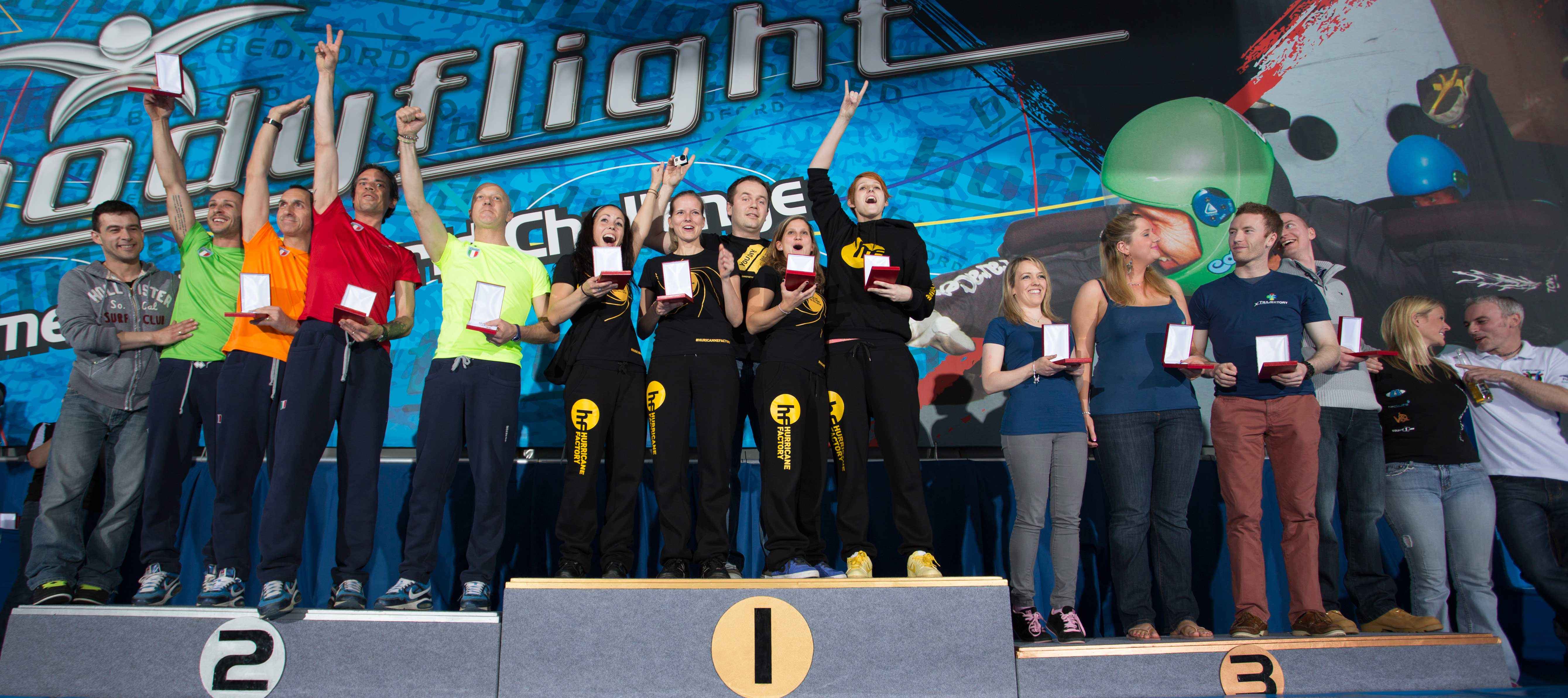 Rookie podium
