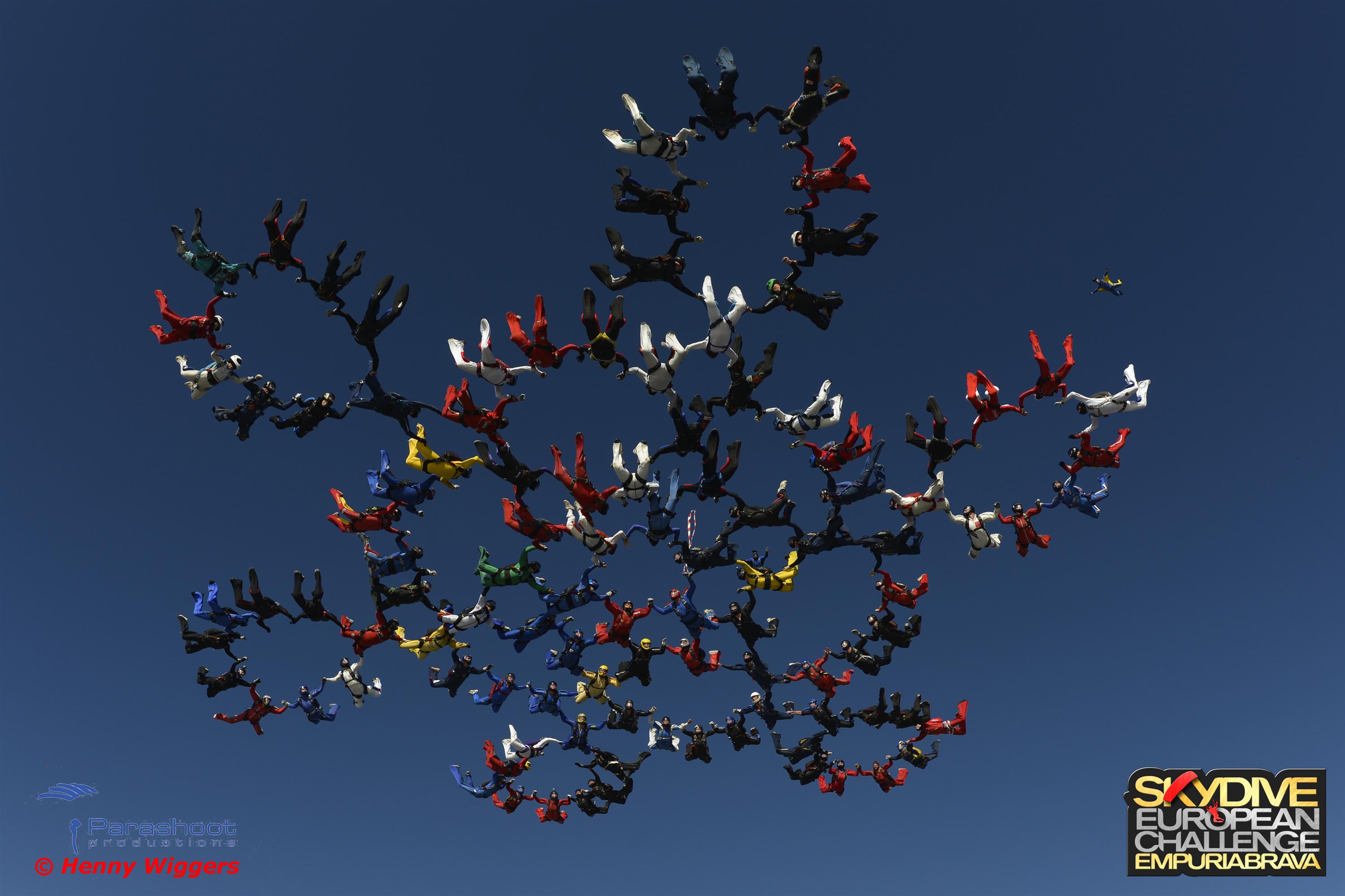 One of the 5 points of 106-way World Record Sequential, 2014