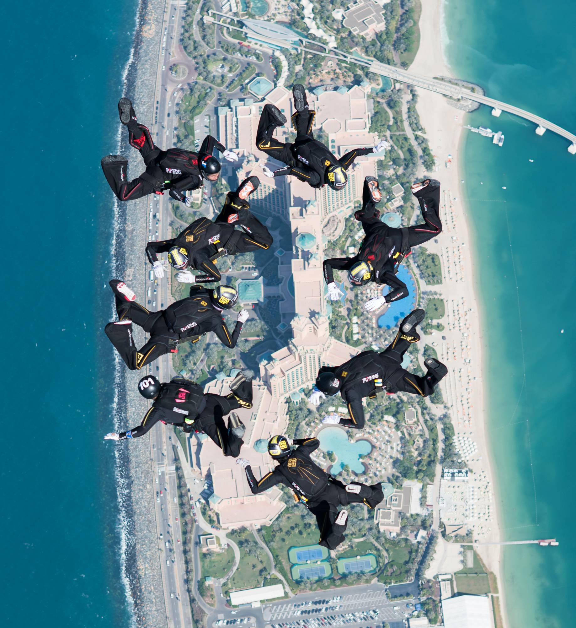 Dubai 8-way team, 2014 DIPC