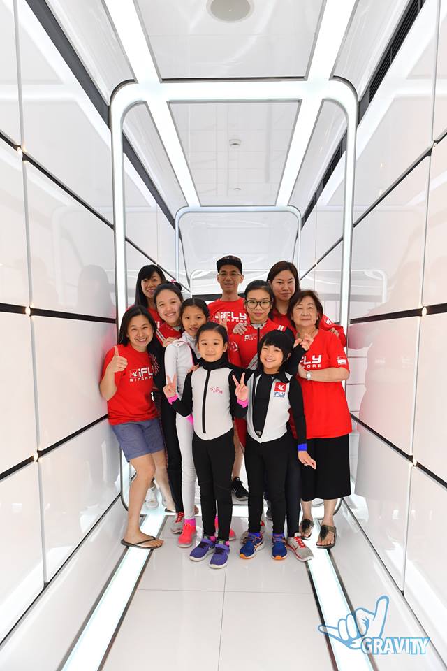 The Singapore Delegation at Flight Fighters, Gravity