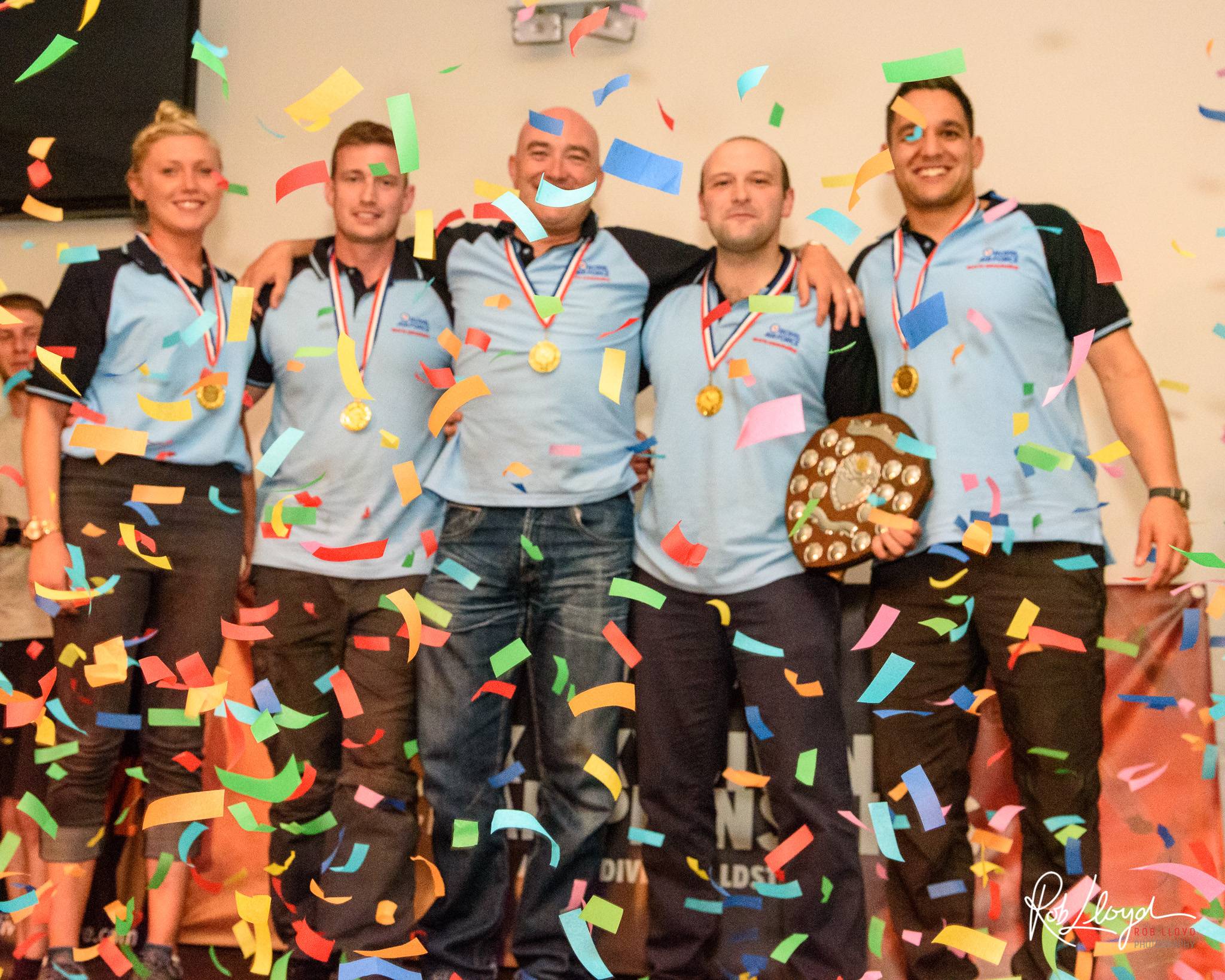 RAFSPA Shadow, winners of the Rookie event, after some jump-off drama!