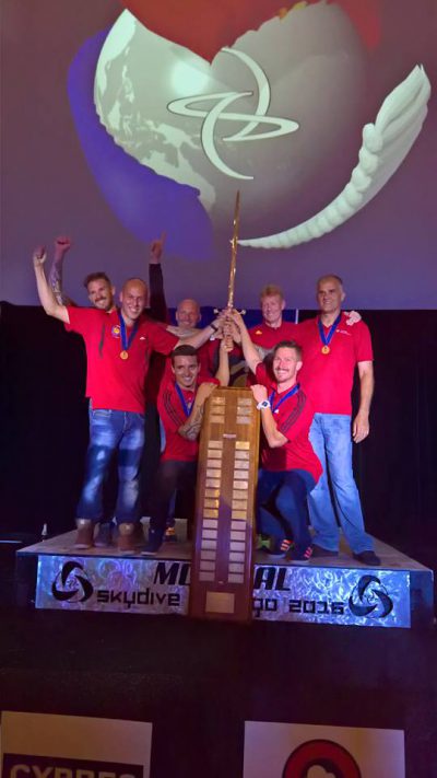 Hayabusa win the World Championships, Skydive Chicago – with a little help from their friends