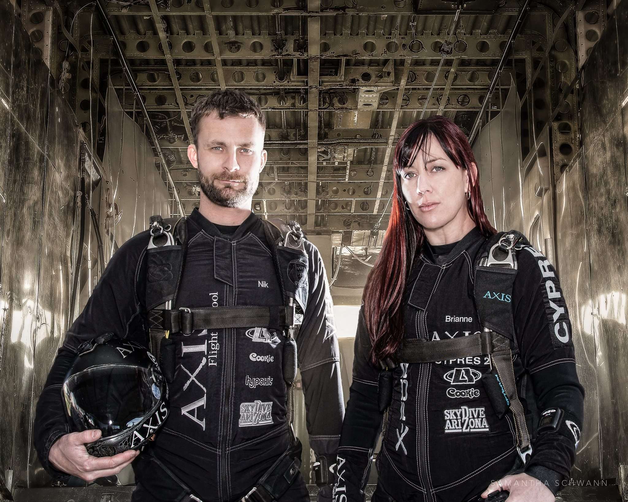 Nik and Brianne, Axis Flight School