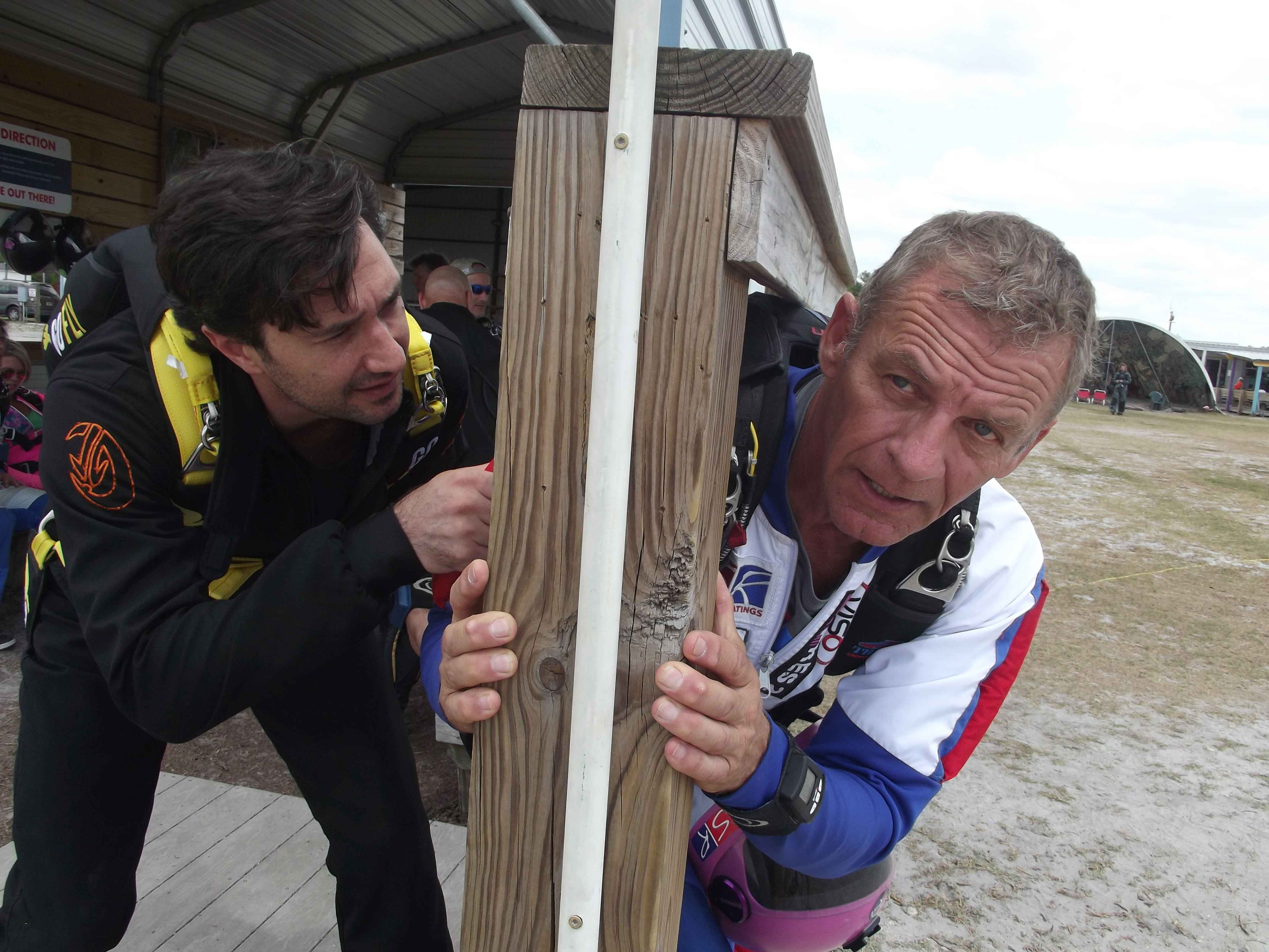 Bram running an AFF instructor course