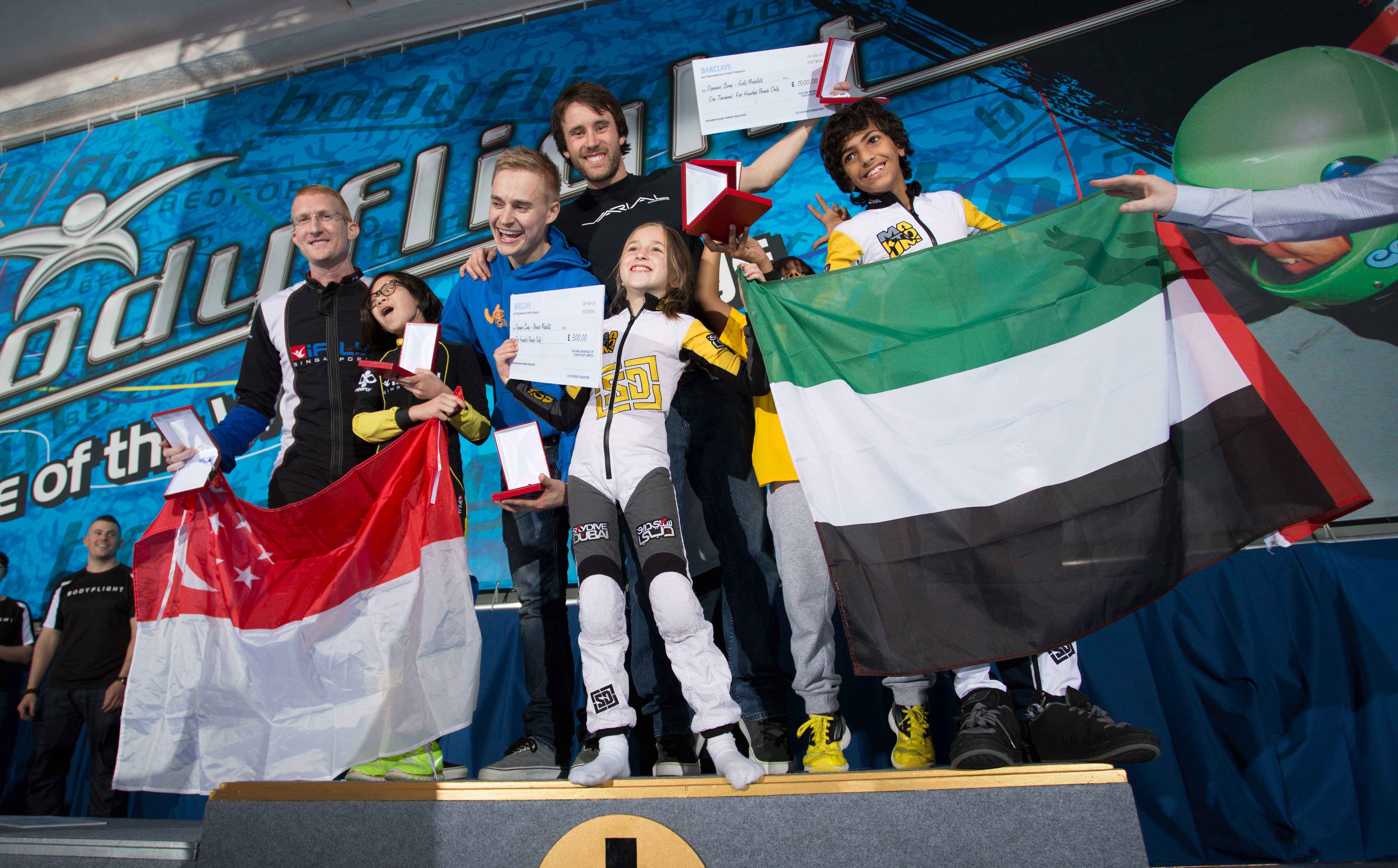 2WD podium
