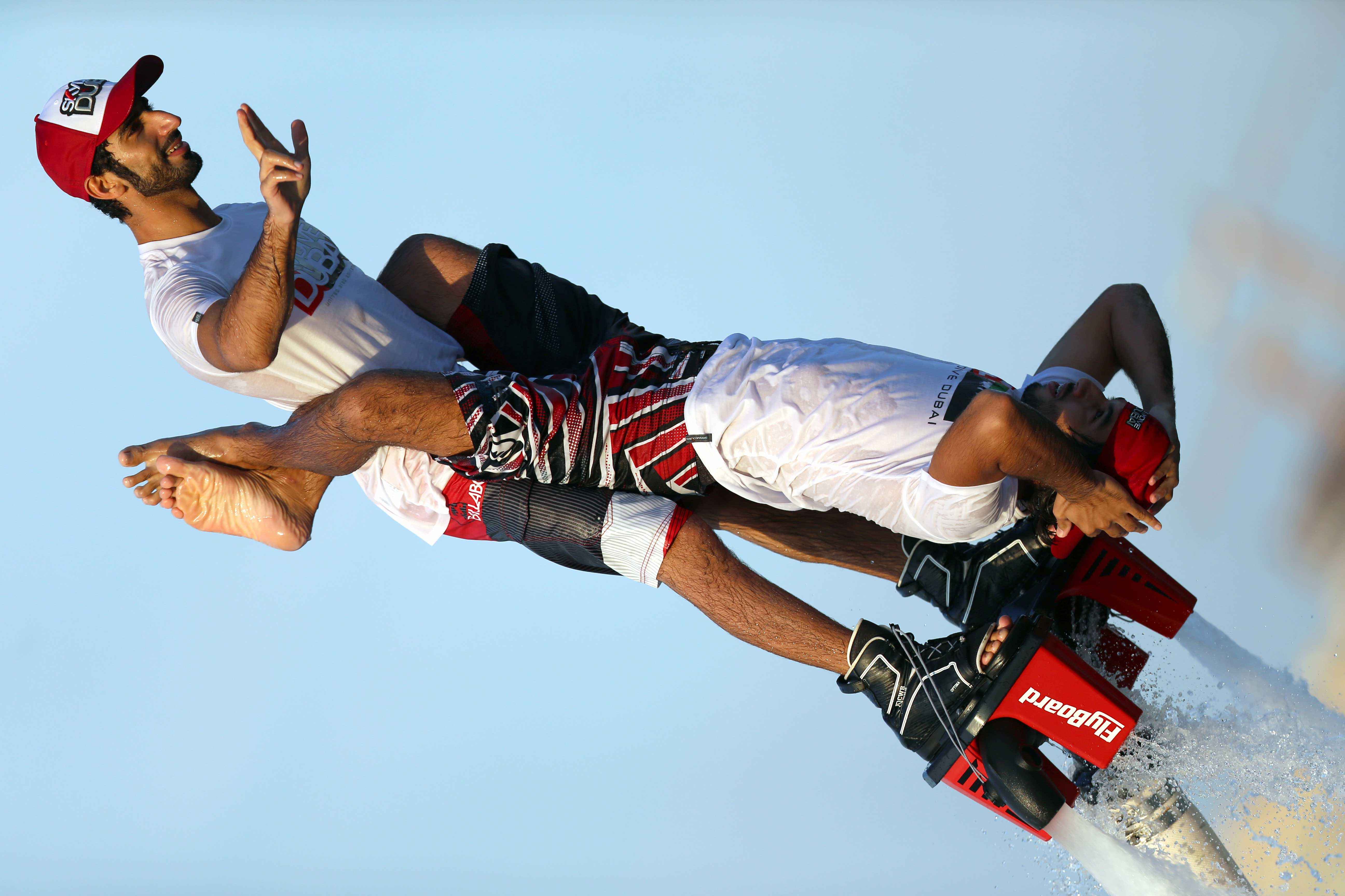 Flyboard display