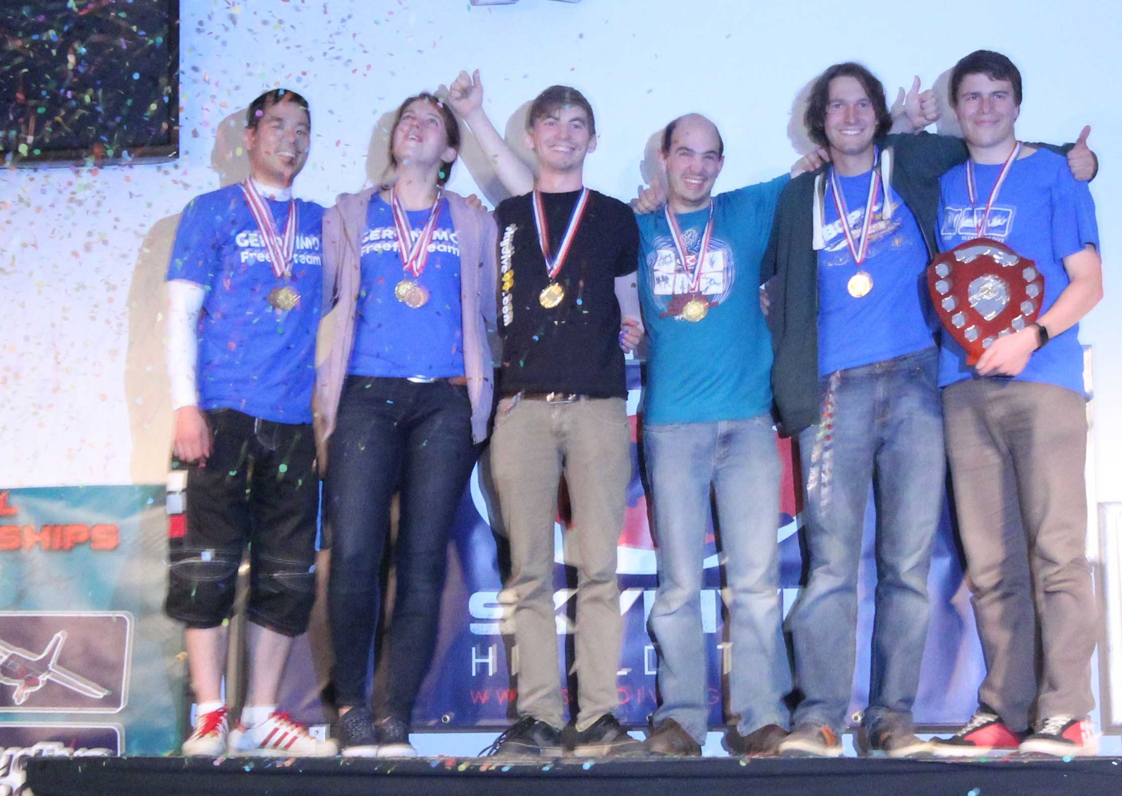 Rookie podium