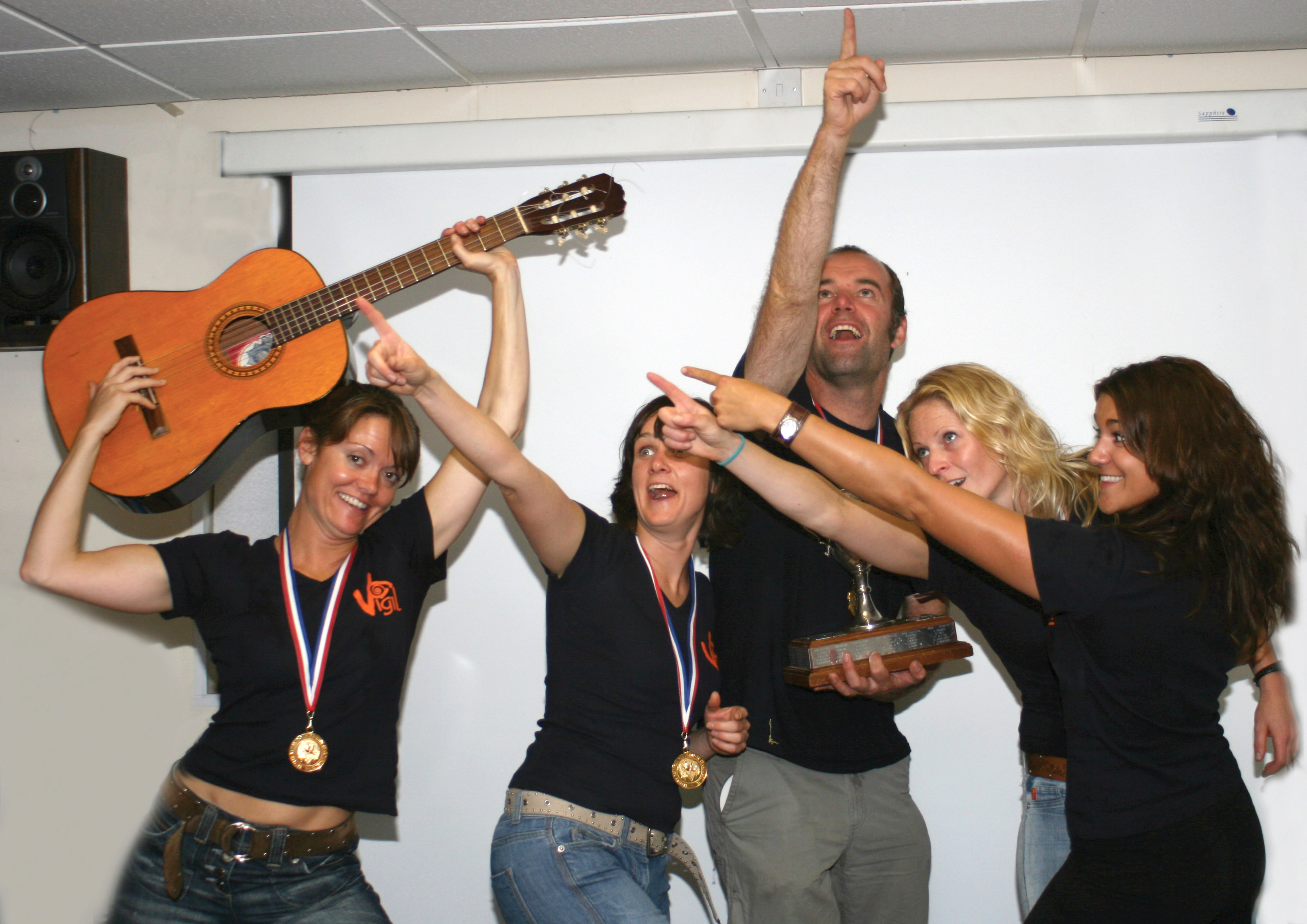 A skydive team is like a rock band