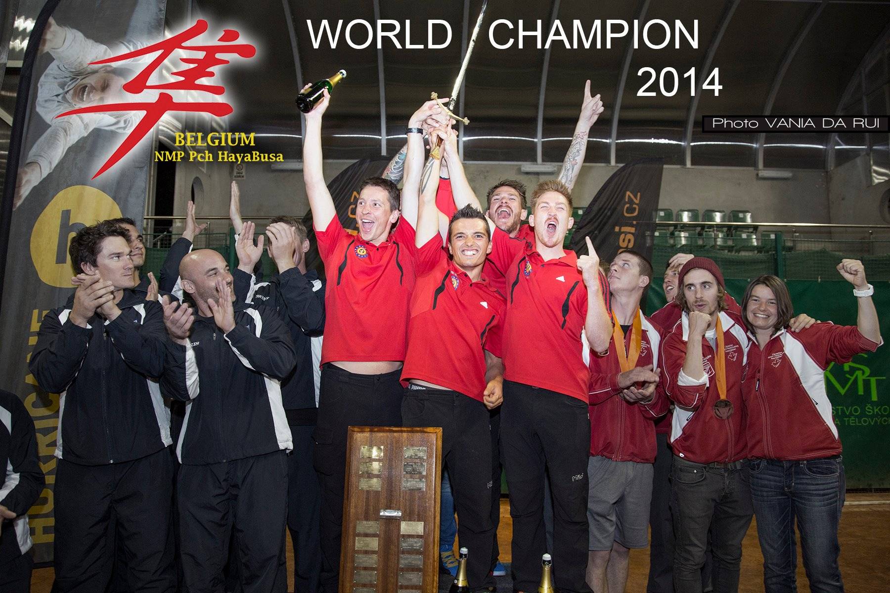 Hayabusa win 4-way World Championships, 2104, Prostejov