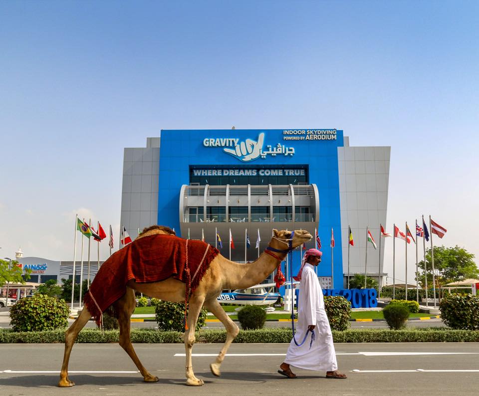 The 3rd FAI World Cup of Indoor Skydiving is happening at Gravity Indoor Skydiving, Bahrain