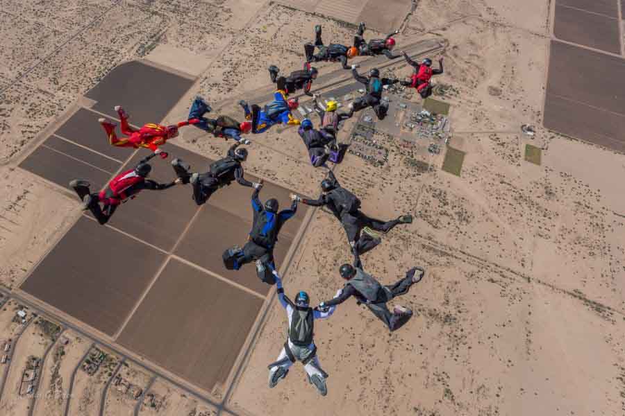 Looks simple – but this was the close of 4-way block 4, re-docking Point (4-way zipper) onto the 12-way after 360-ing