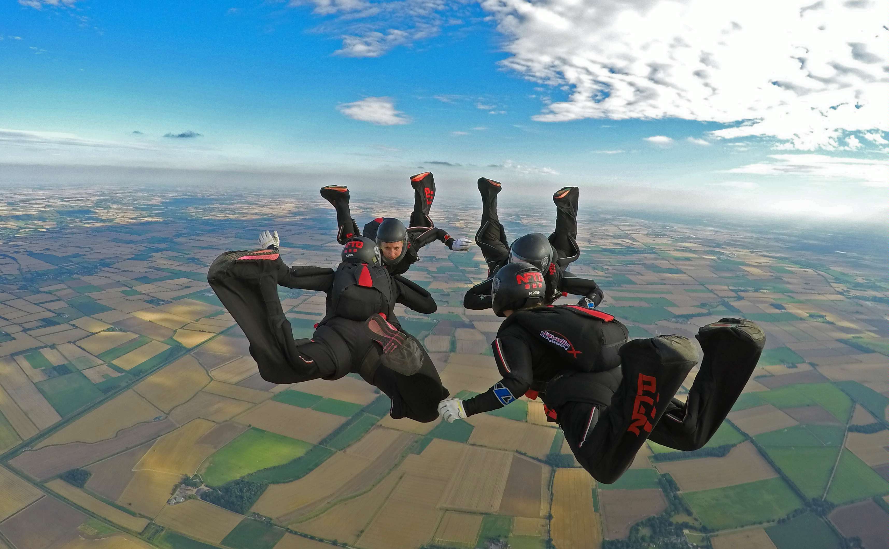 NFTO over Skydive Hibaldstow