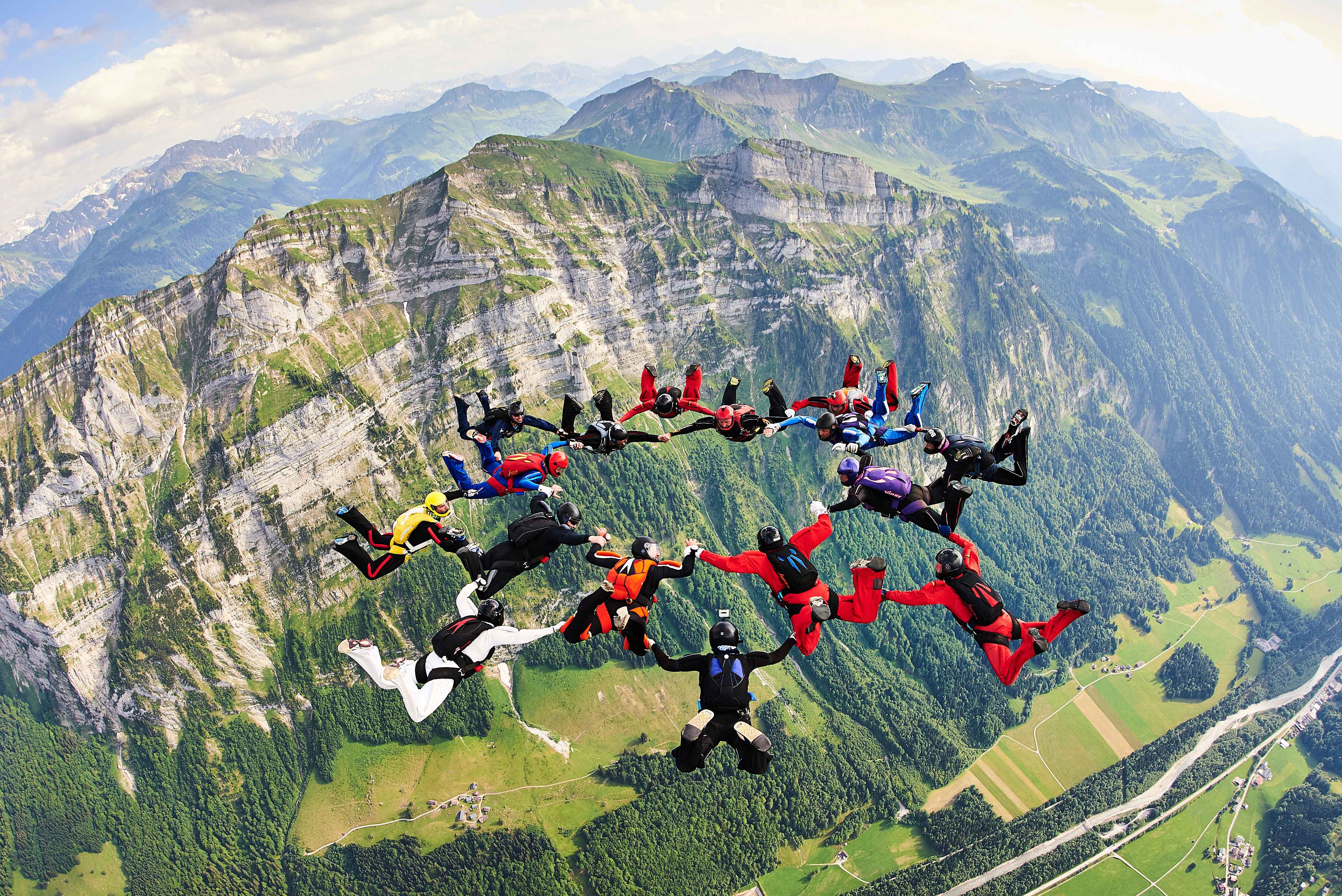 Skydive Hohenems, Austria is such a beautiful place to skydive!