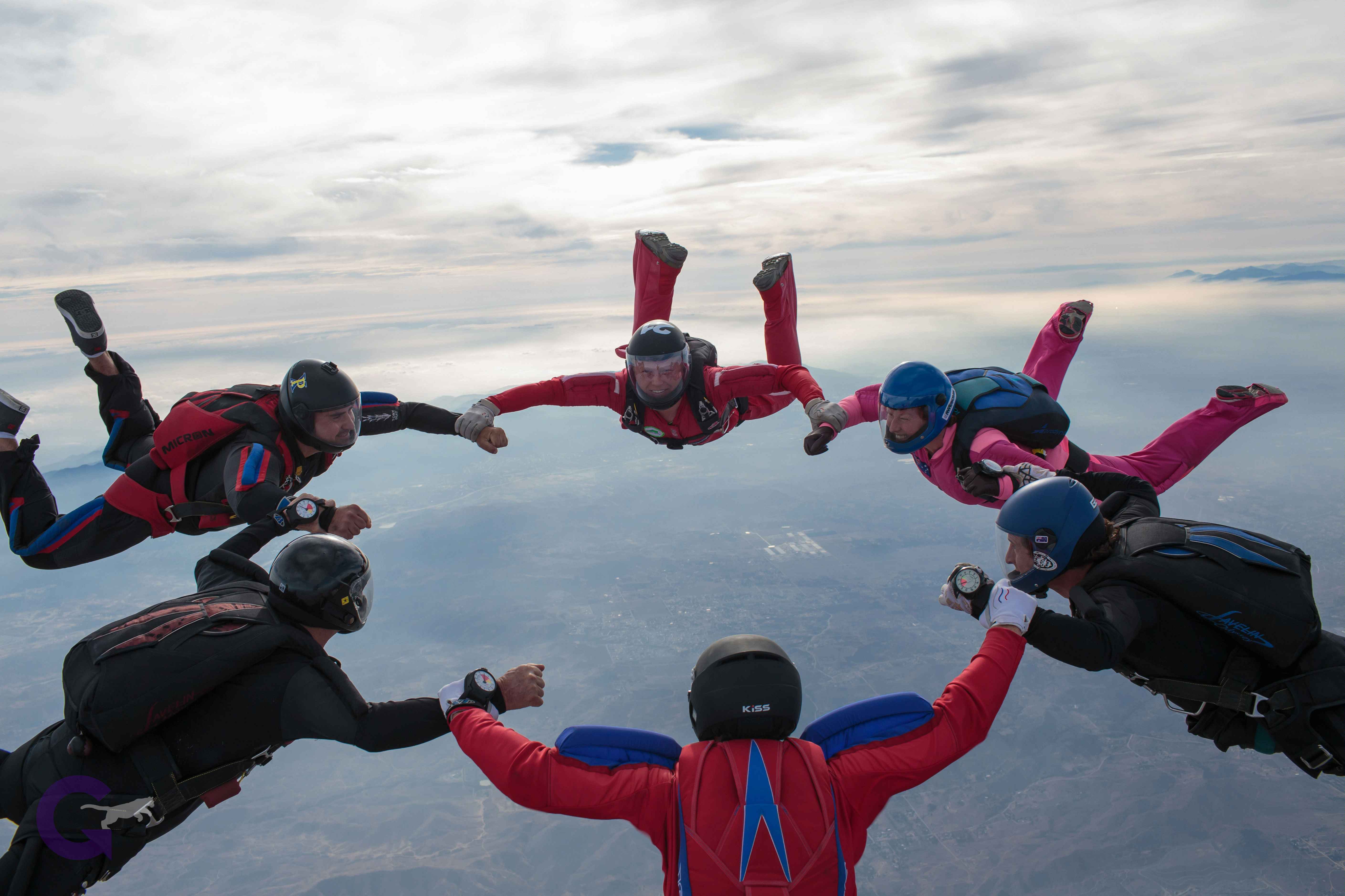 Base 6-way for the prep base jumps