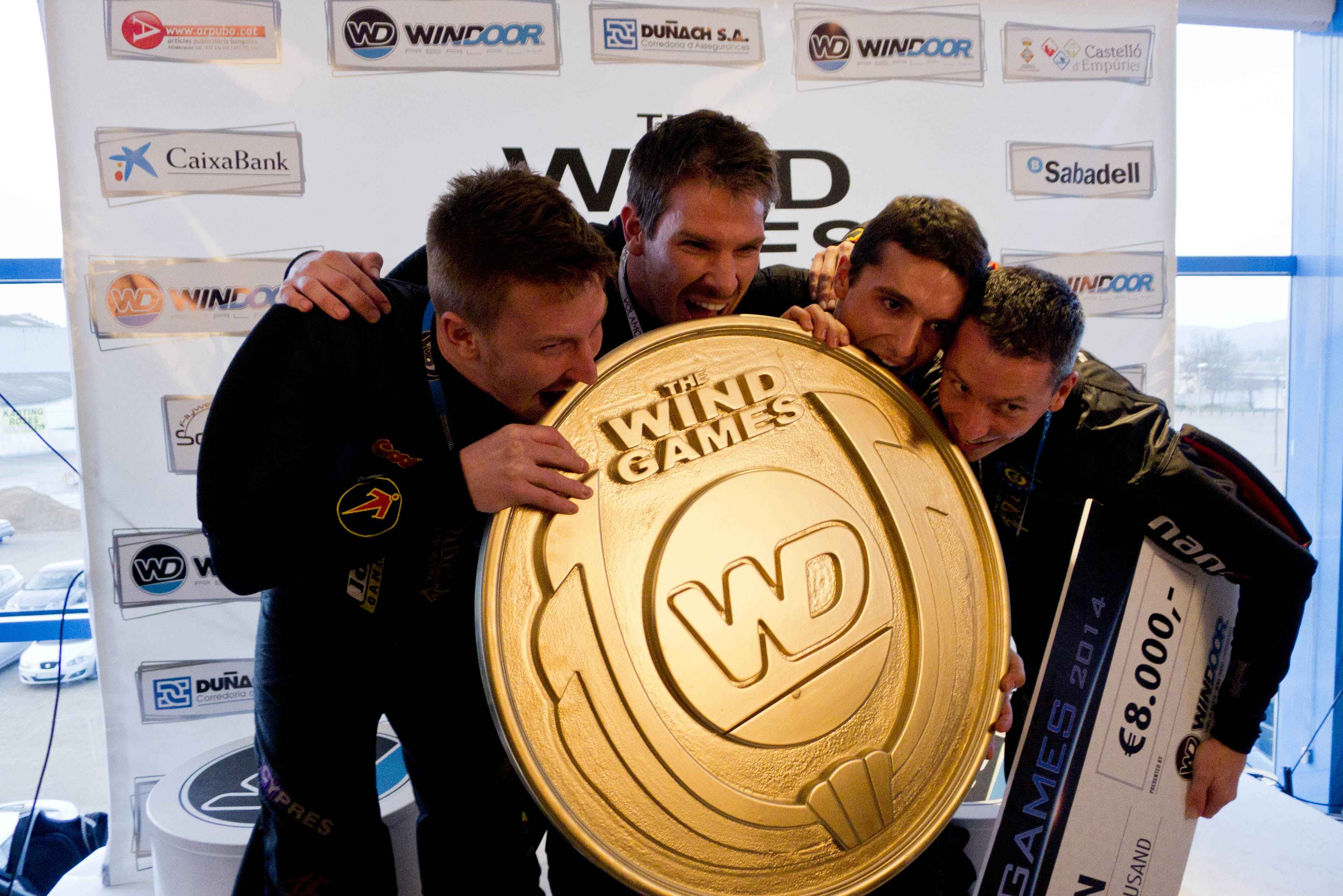 Hayabusa taking the gold at the Wind Games