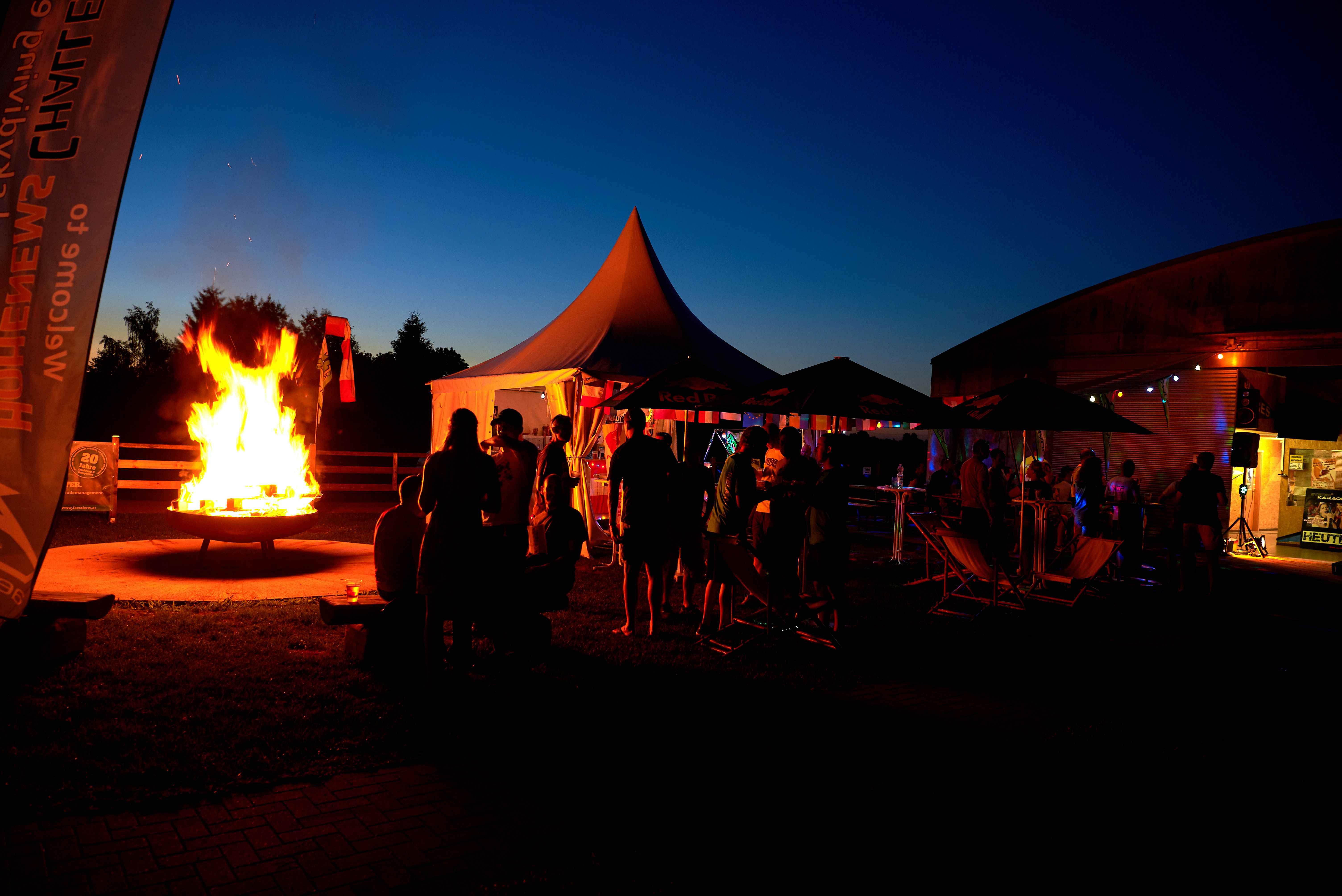 Social evenings at Skydive Hohenems