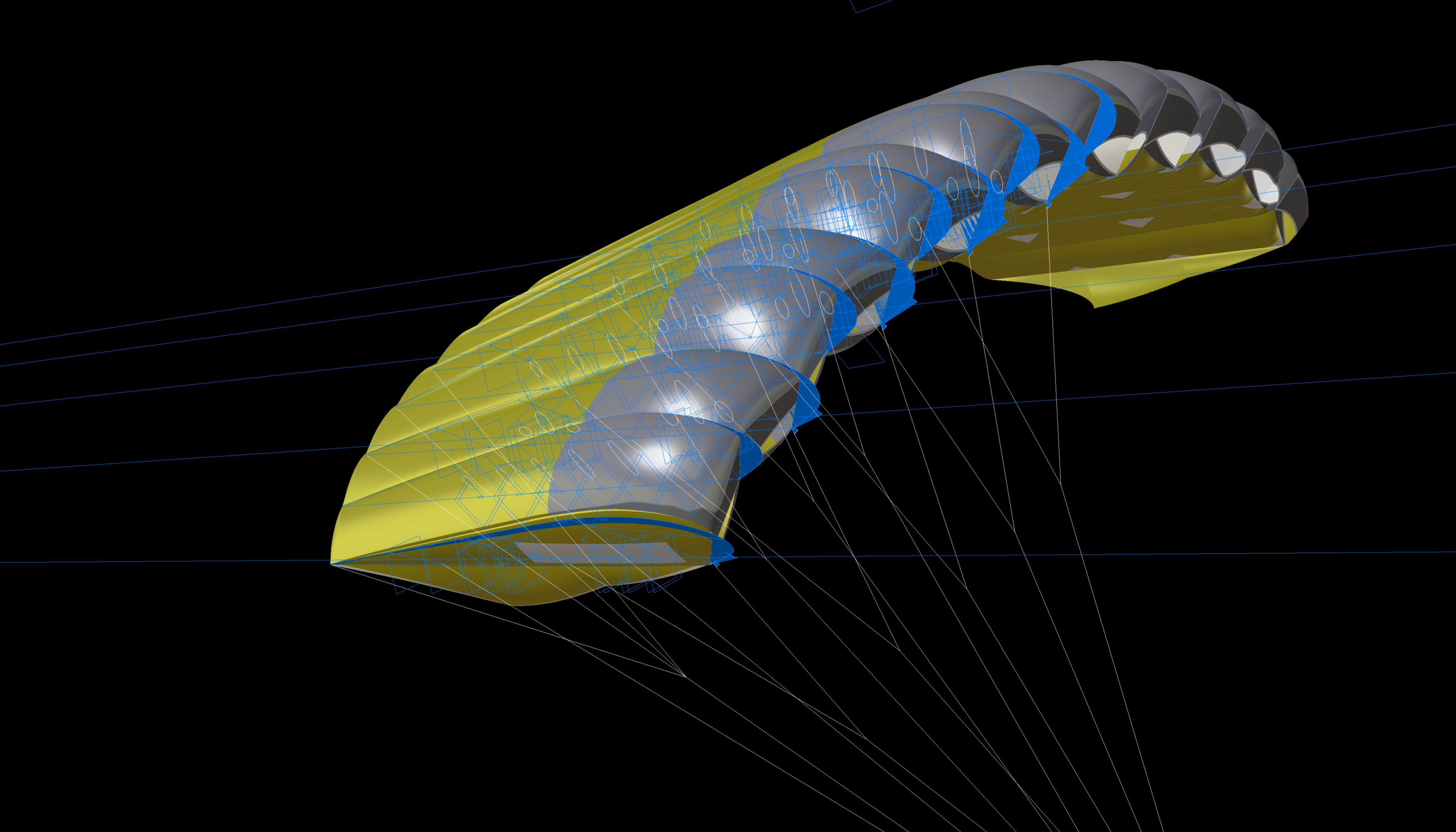 Catia V5 CAD software was used to design the Crossfire 3