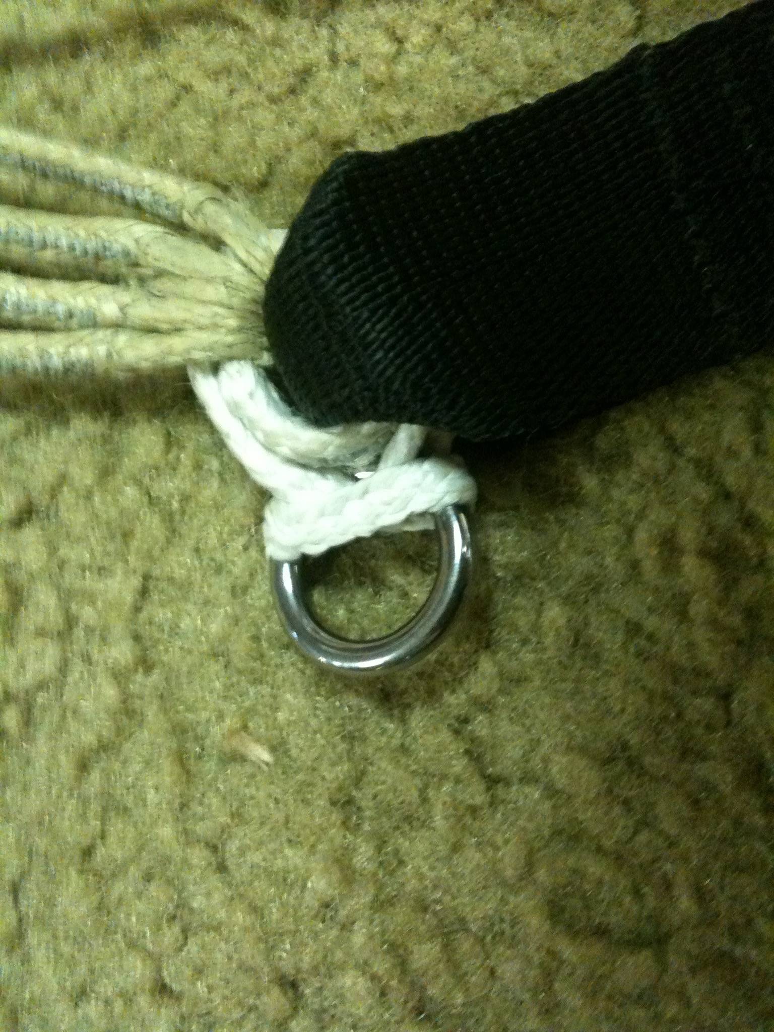 Aerodyne soft link, WRONGLY assembled