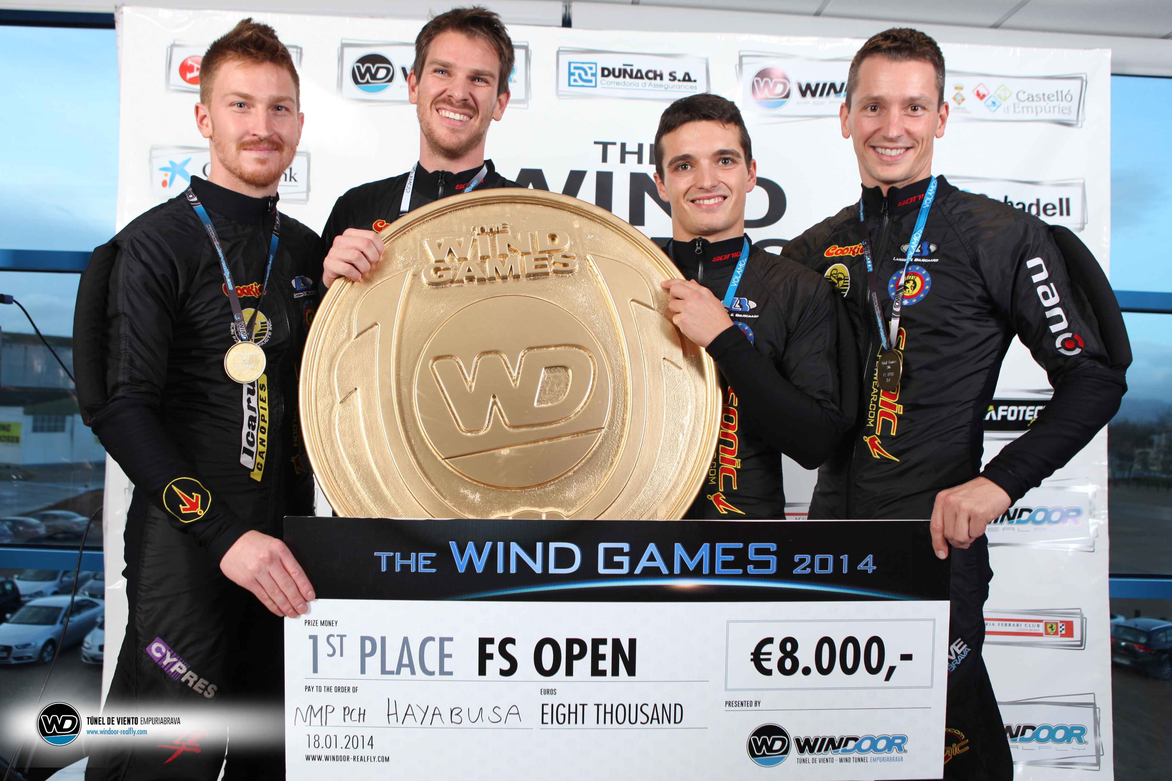 Hayabusa win the Wind Games 2014