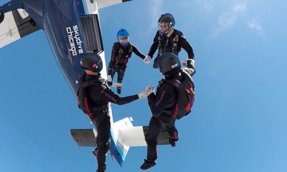 SDC Core Exit at Skydive Chicago