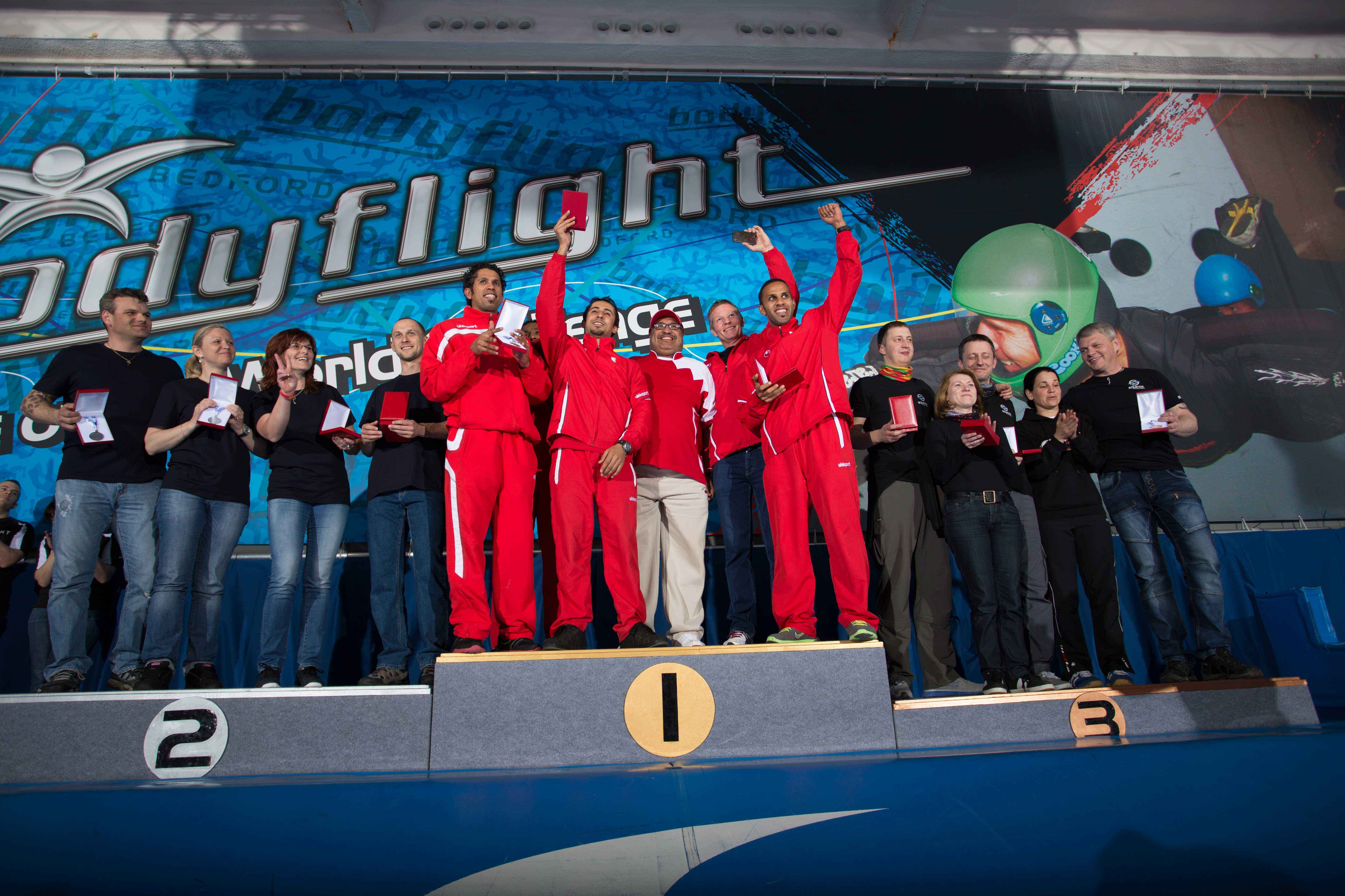 A podium