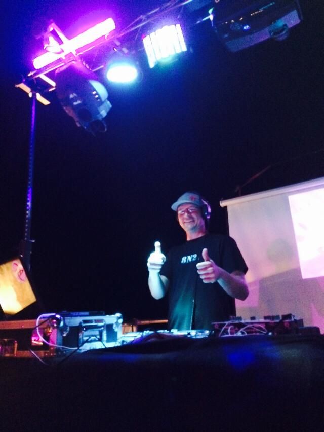 Rook, throwing down the tunes at Summerfest 2014